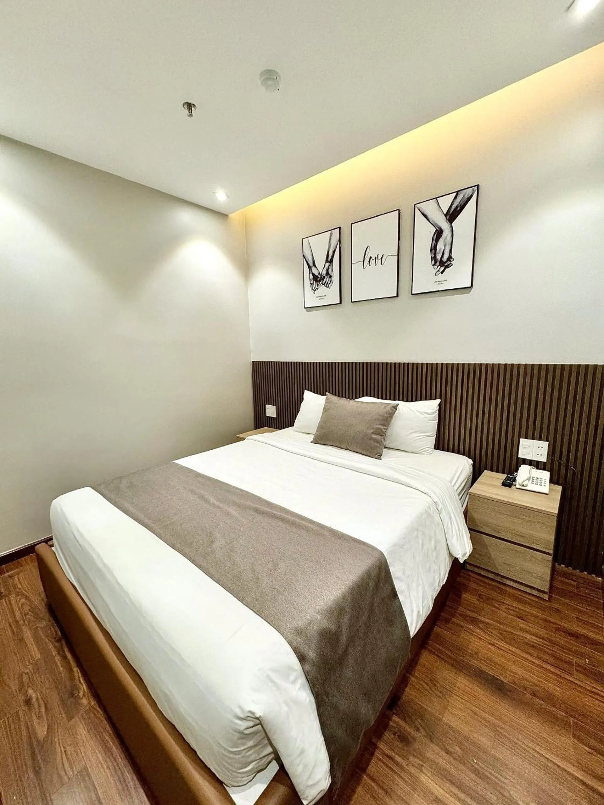 Bed in Hải Long Hotel 2