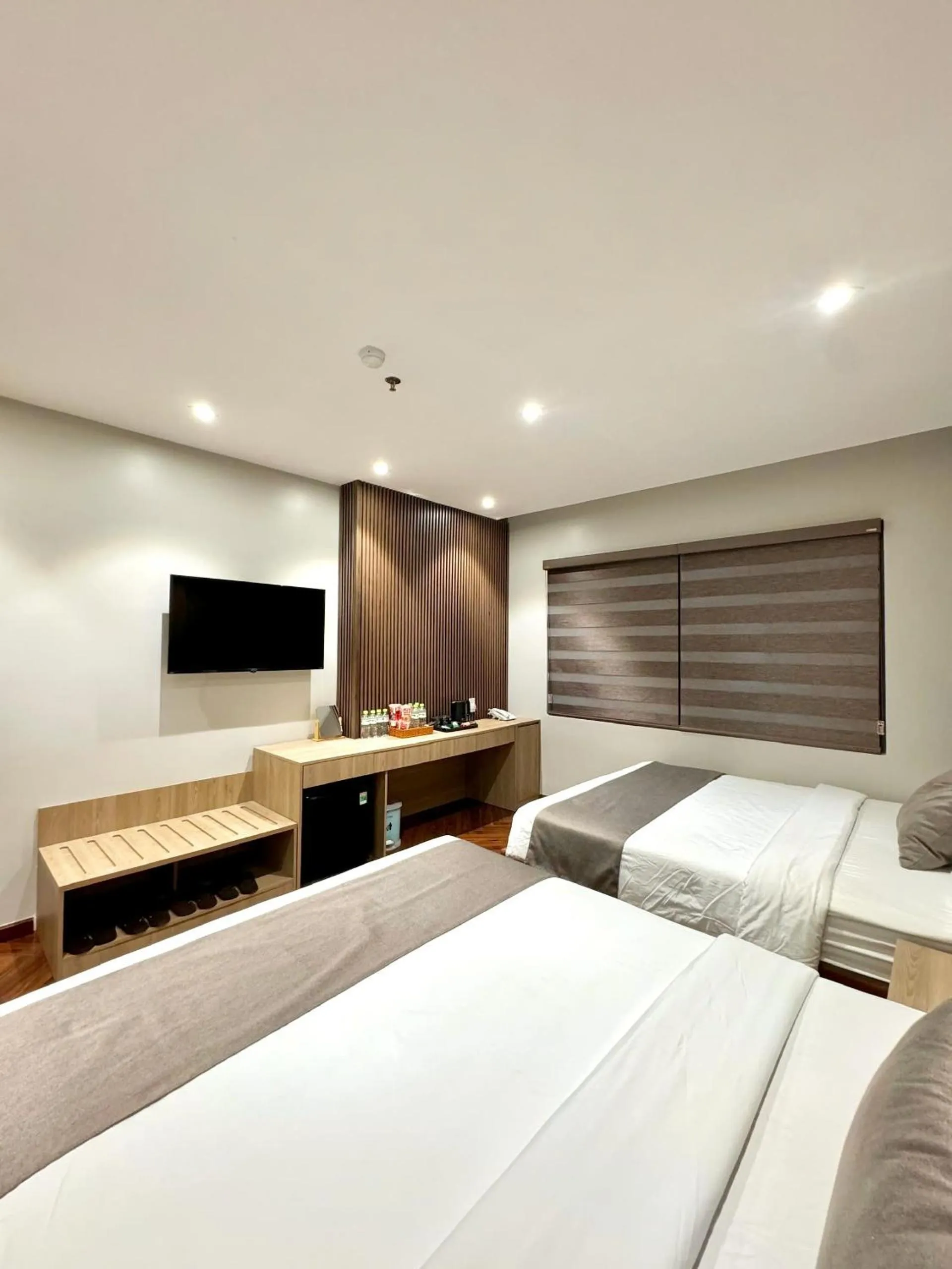 Bed in Hải Long Hotel 2