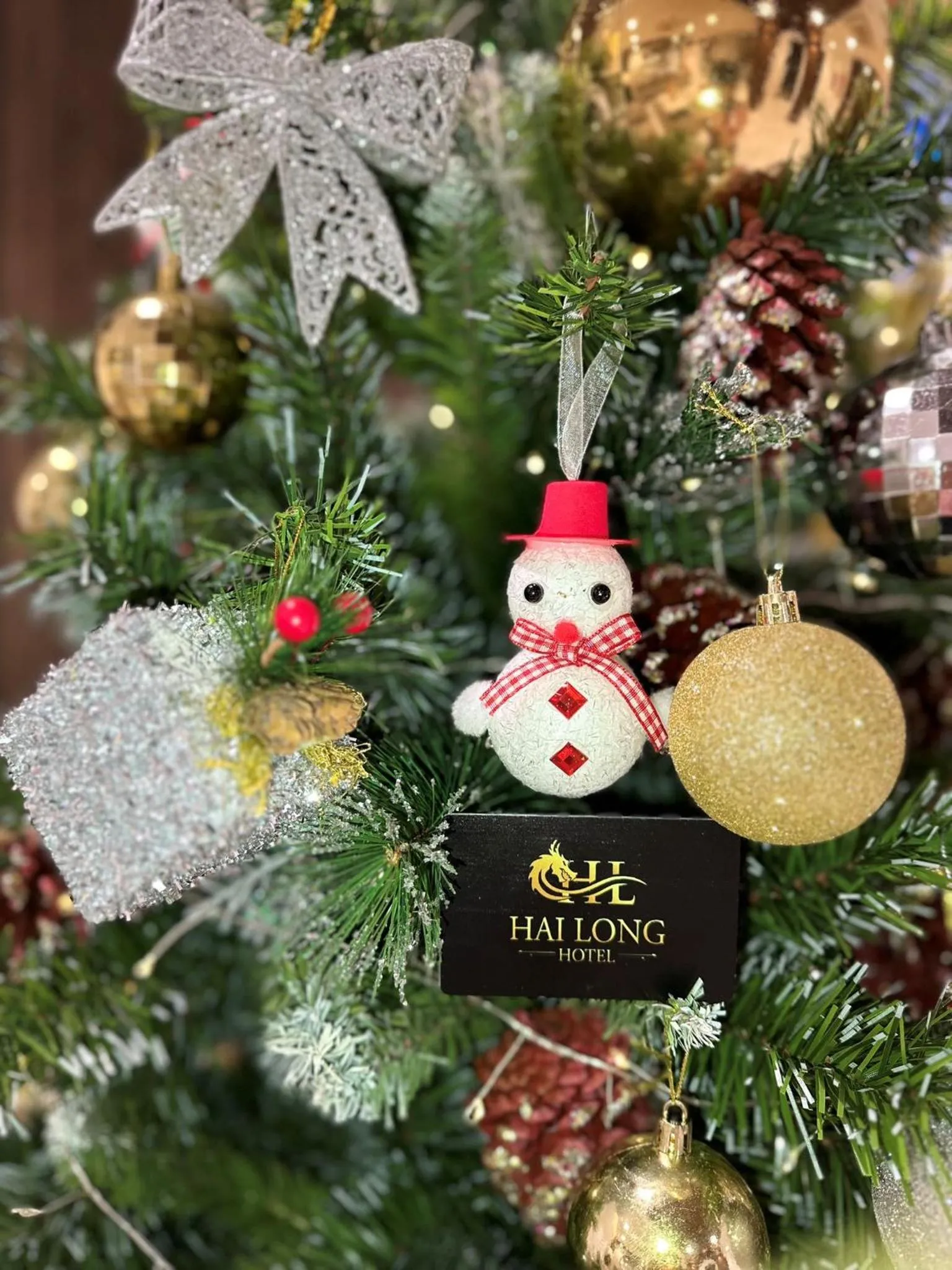 Decorative detail in Hải Long Hotel 2