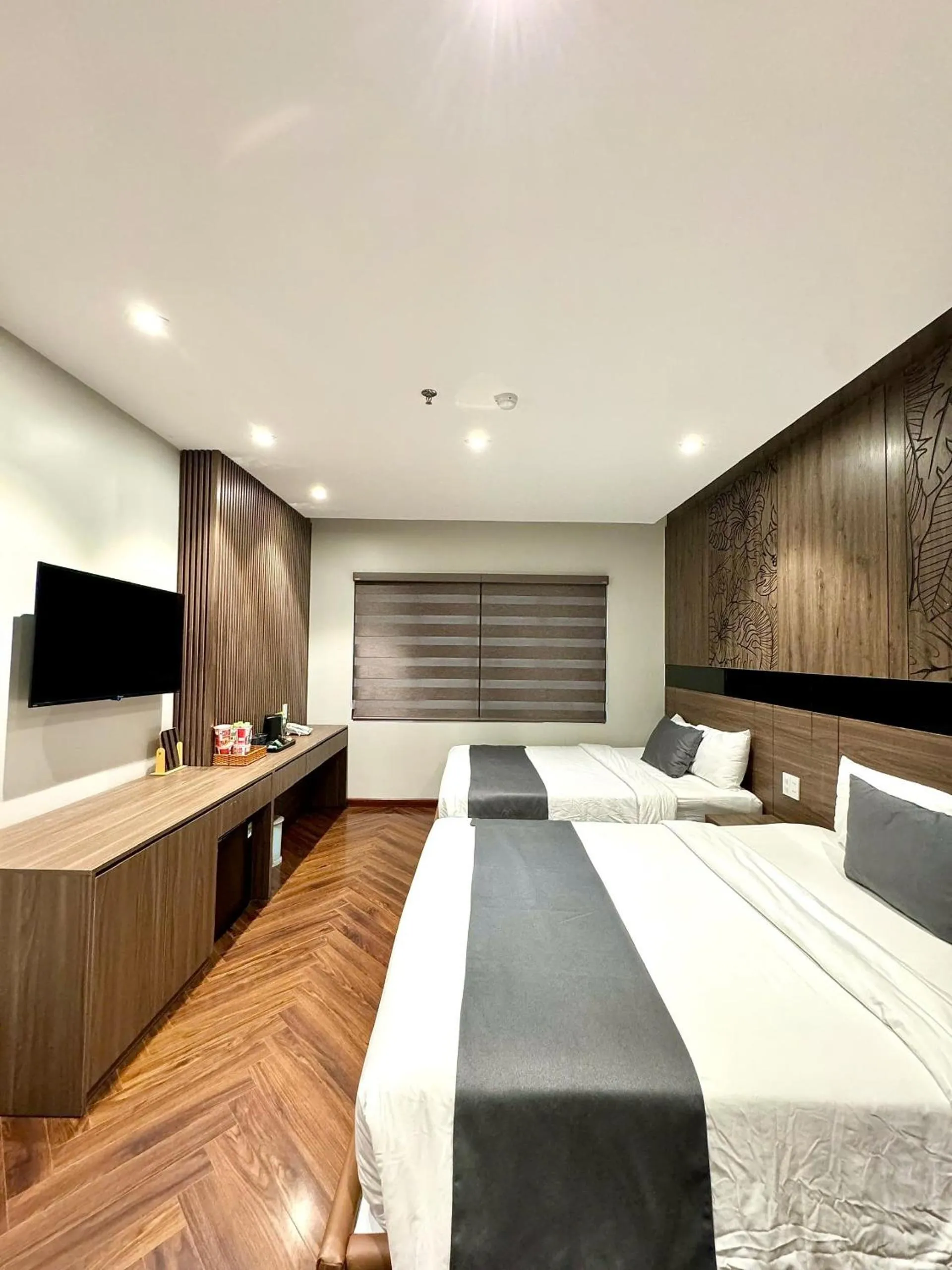 Bed in Hải Long Hotel 2