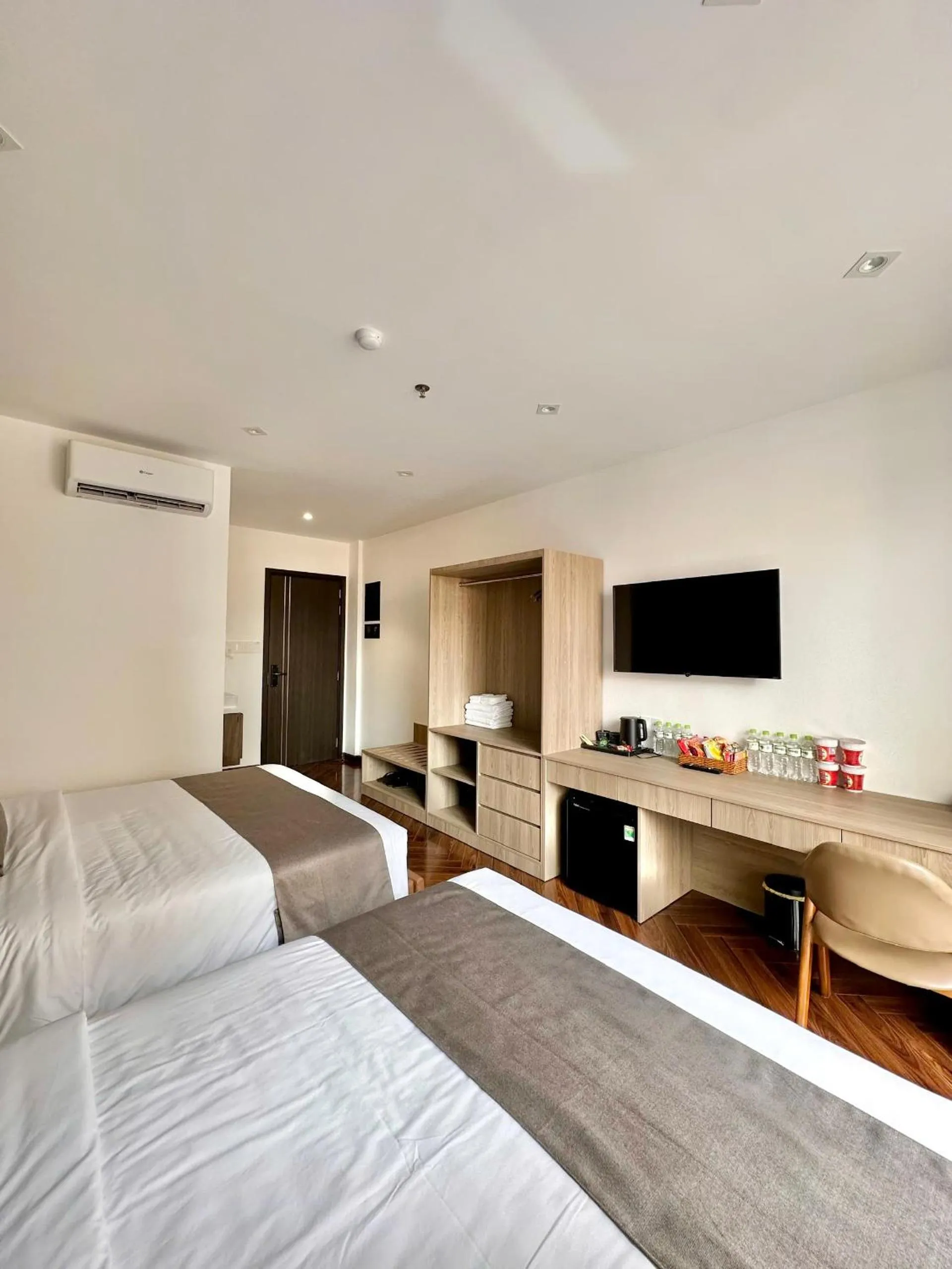 Bed in Hải Long Hotel 2