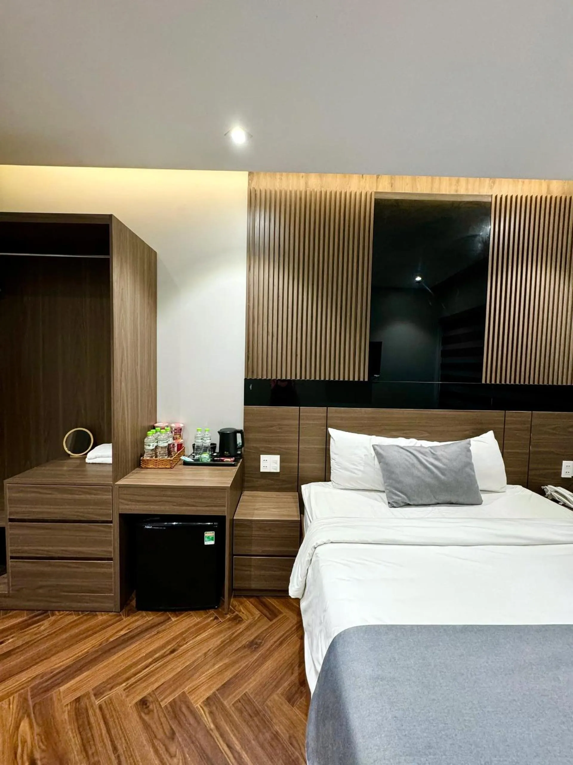 Bed in Hải Long Hotel 2