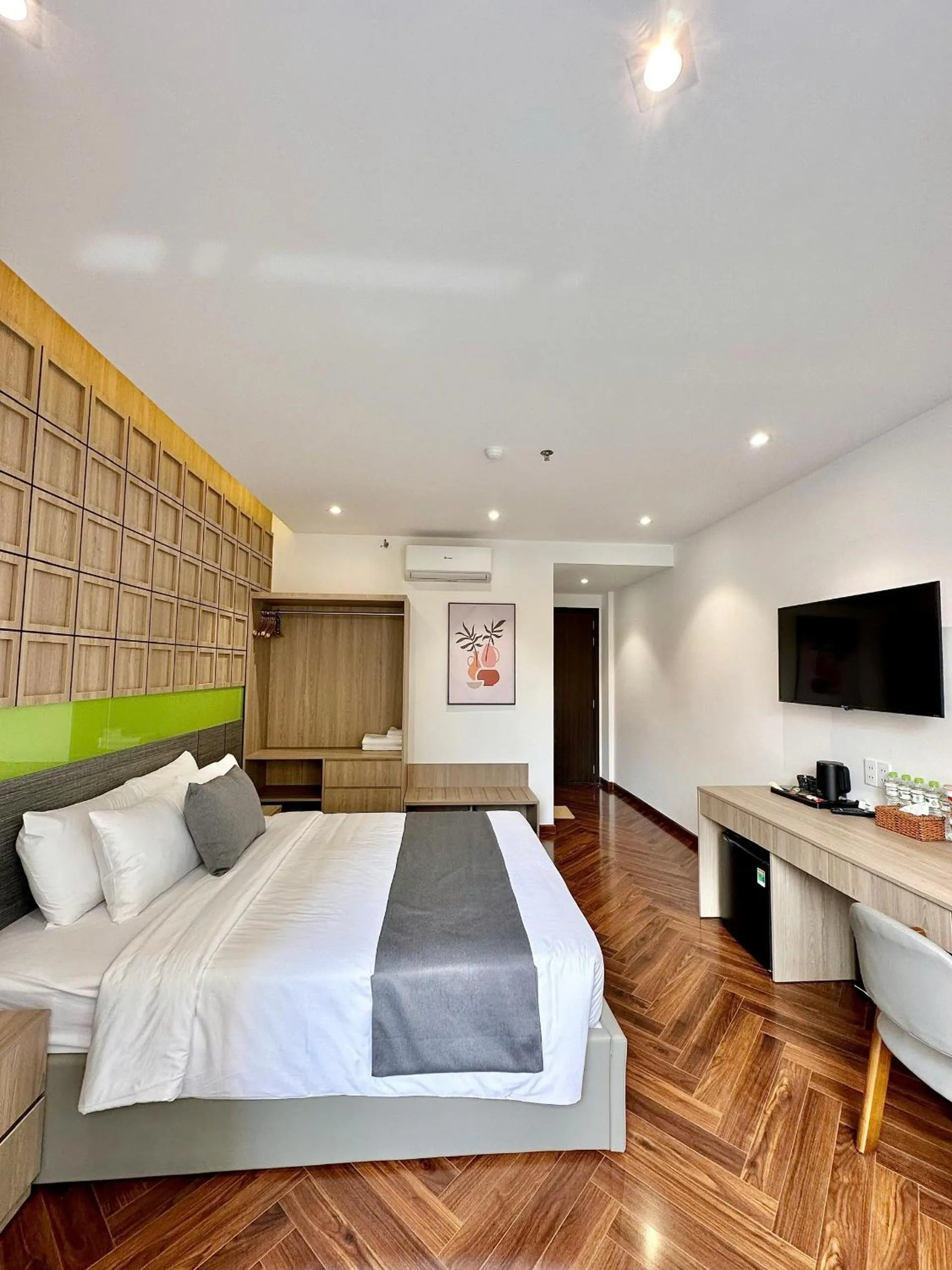 Bed in Hải Long Hotel 2