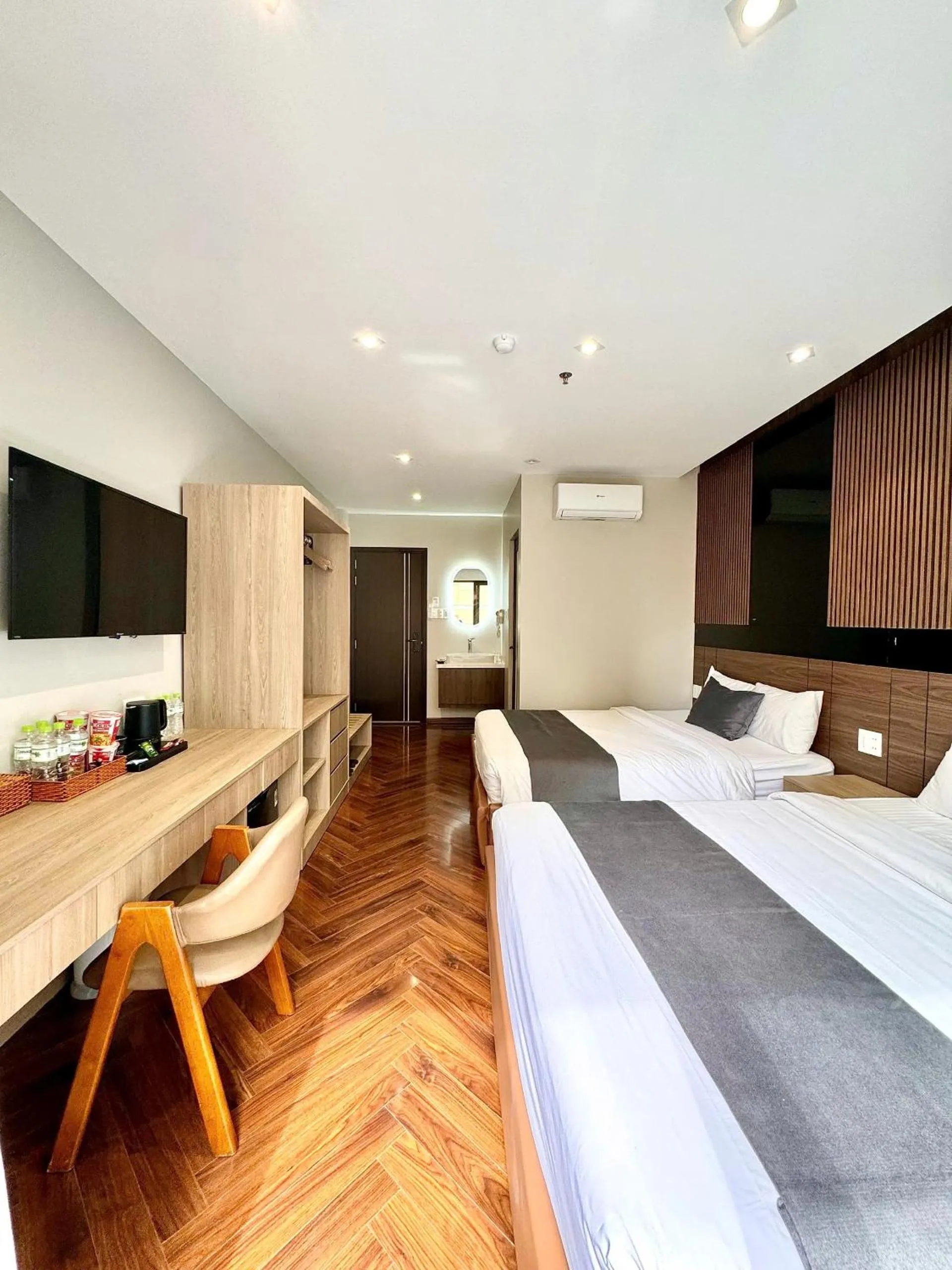 Bed in Hải Long Hotel 2