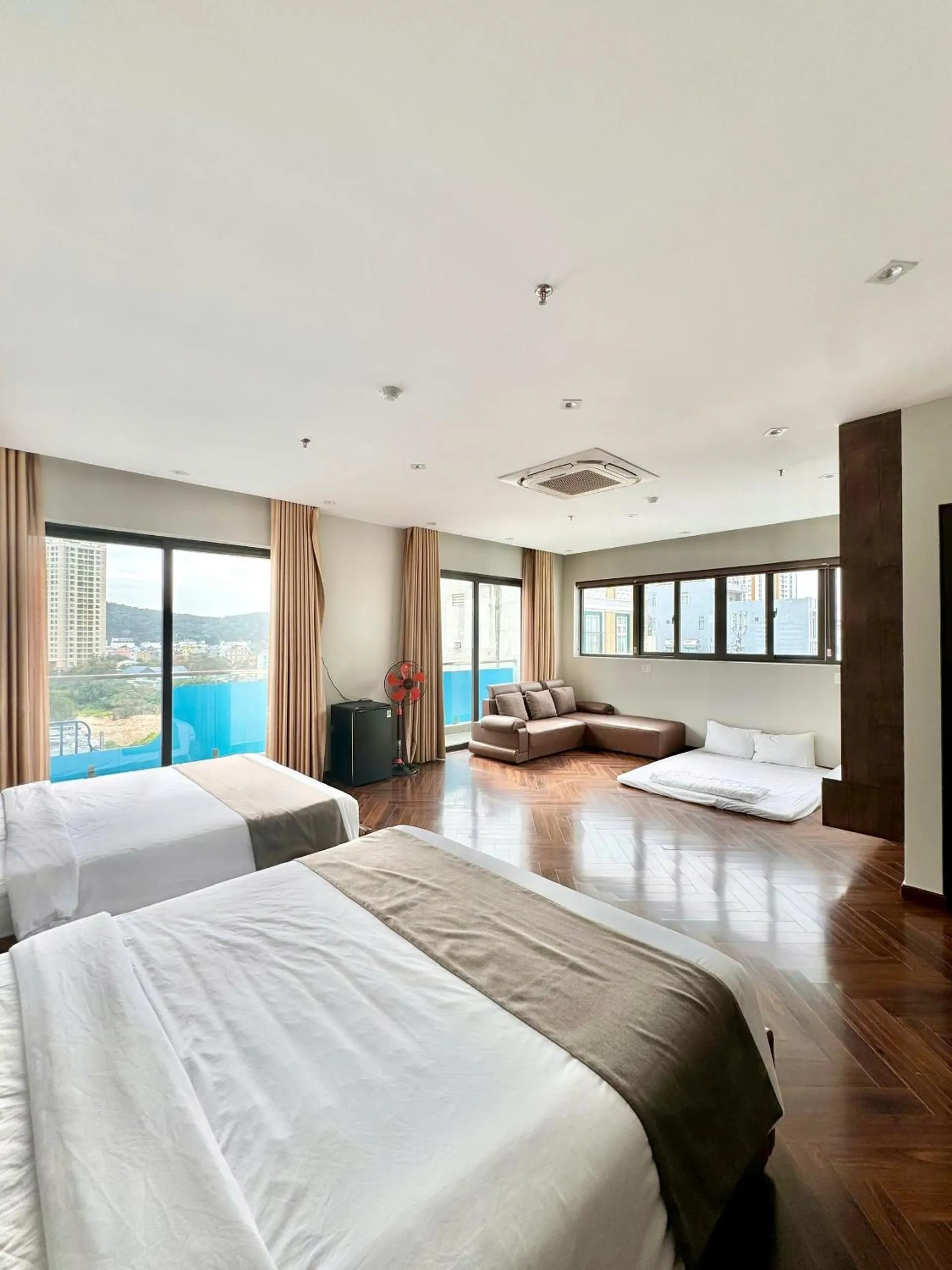 Bed in Hải Long Hotel 2