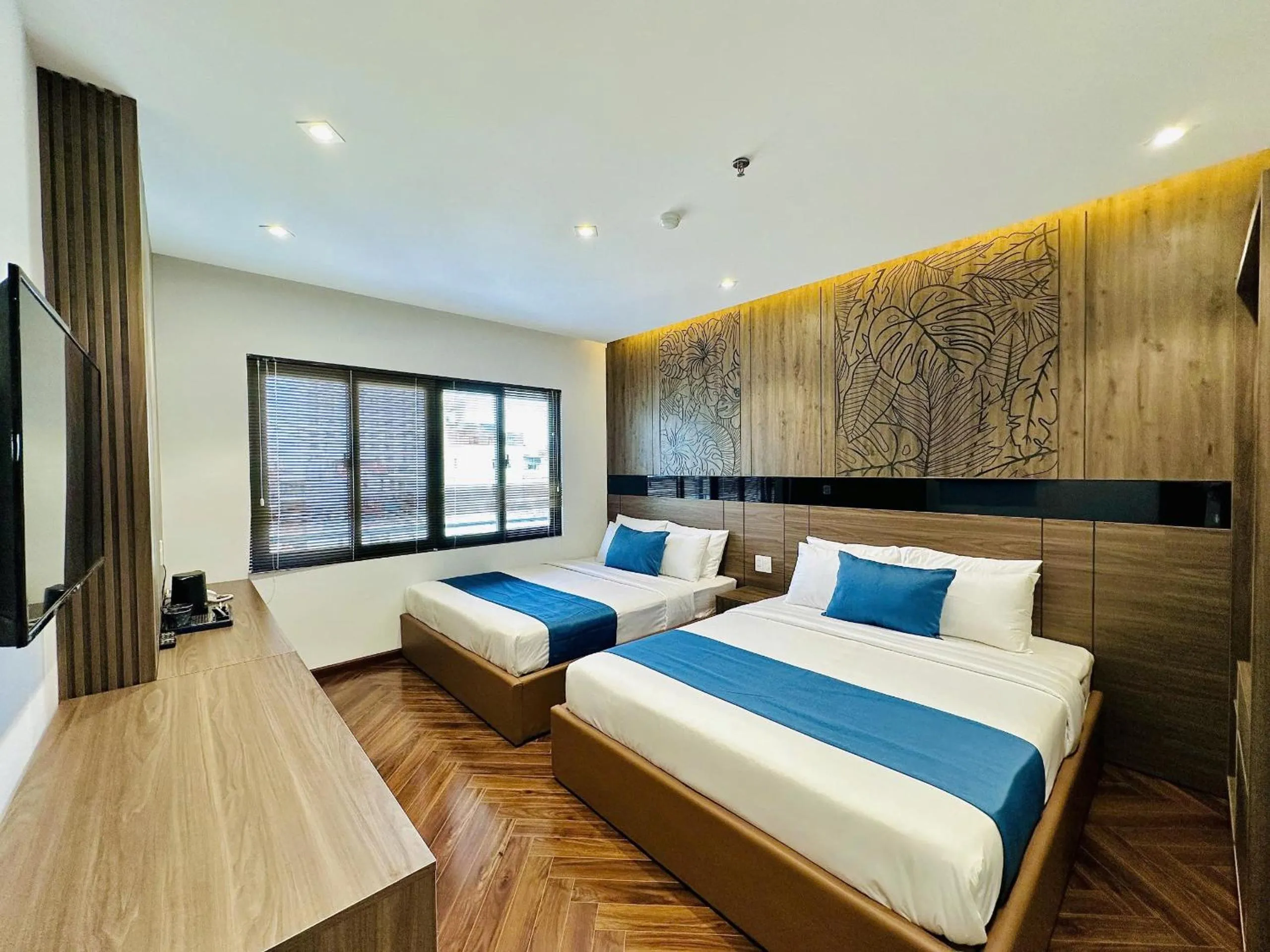 Bed in Hải Long Hotel 2