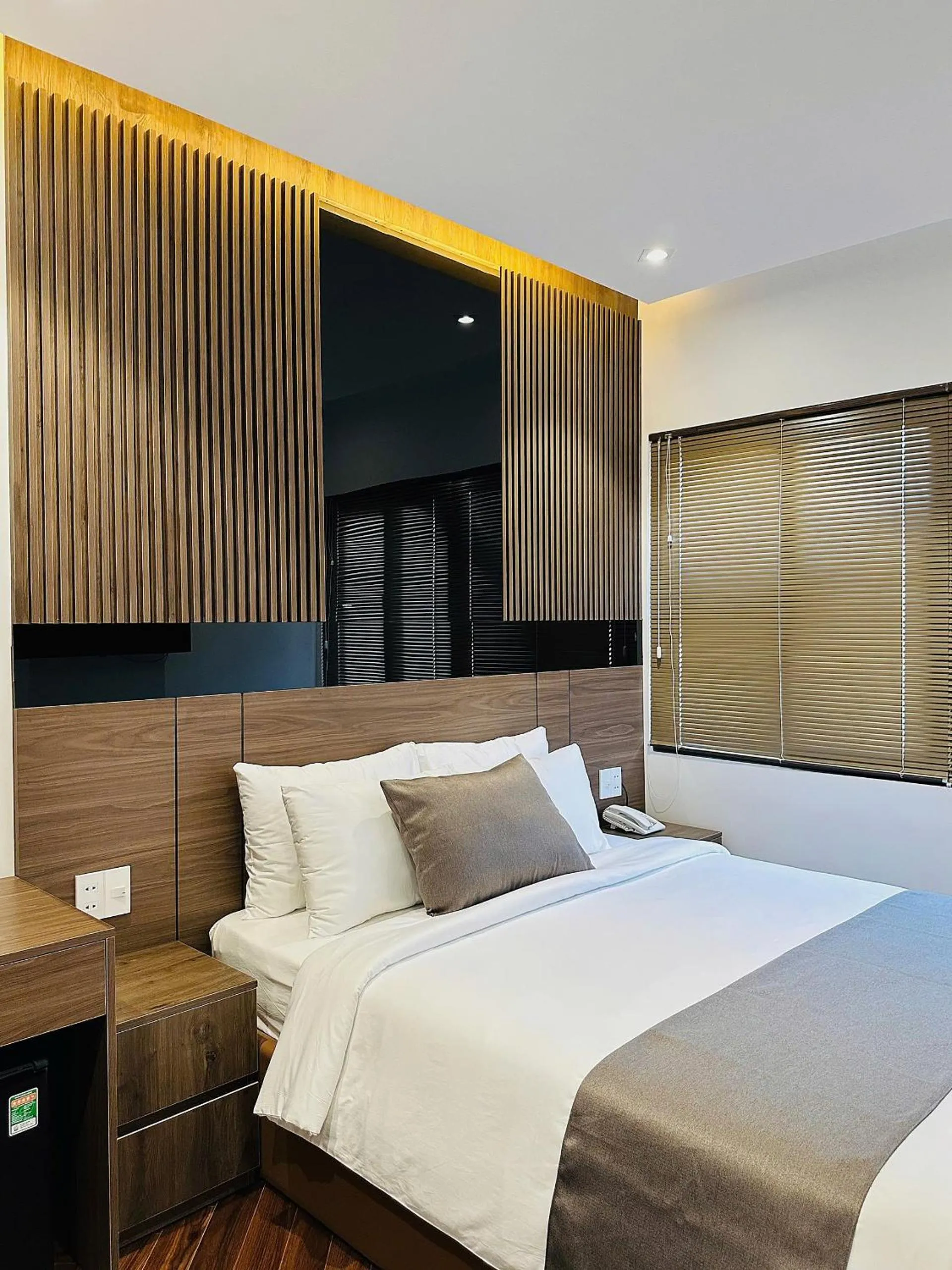 Bed in Hải Long Hotel 2