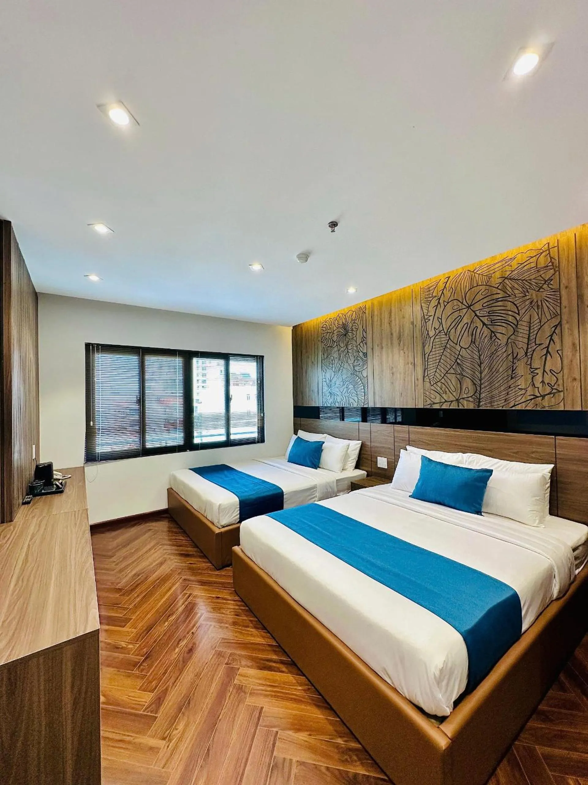 Bed in Hải Long Hotel 2
