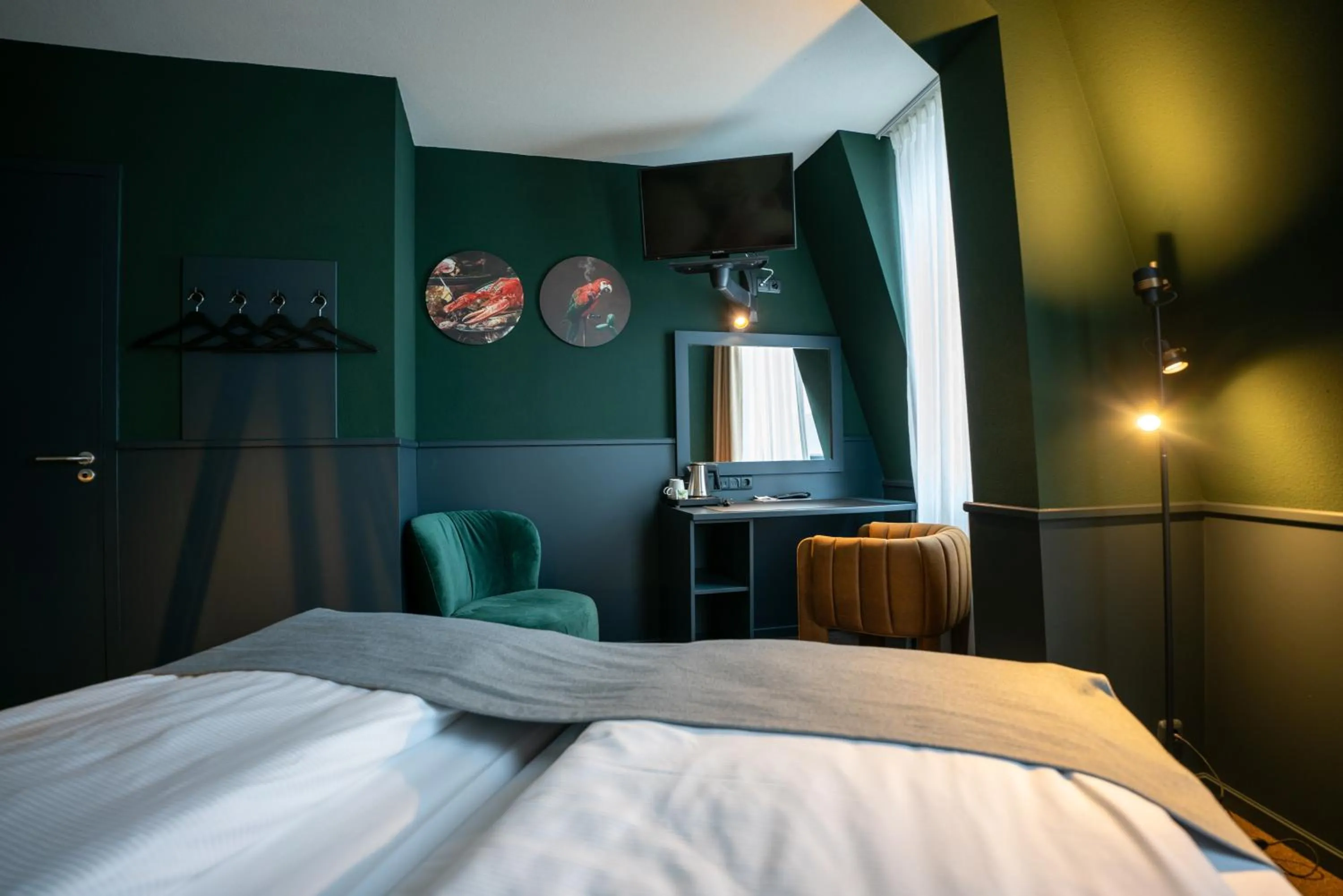 Bedroom, Bed in Stadshotel Heerlen