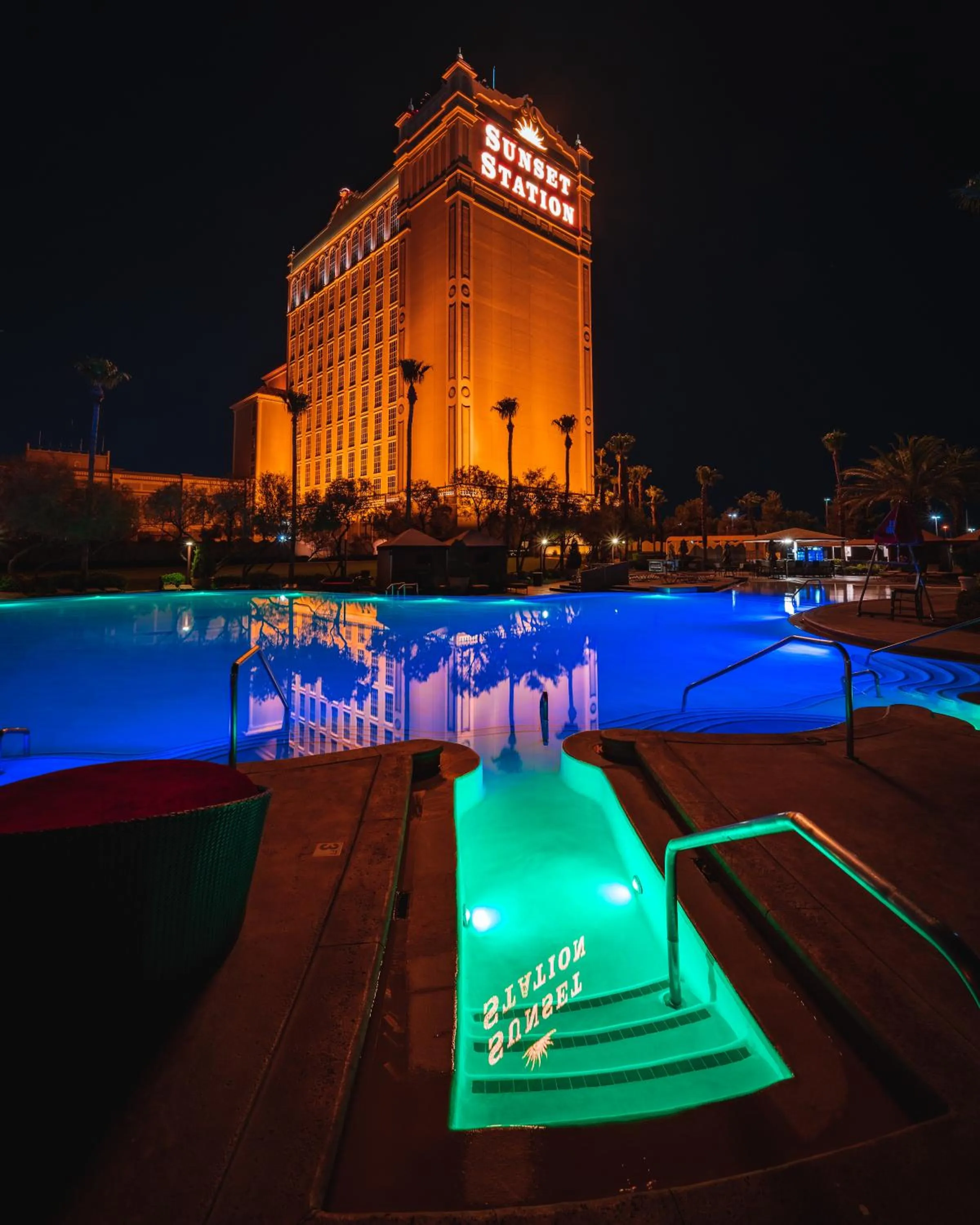 Pool view in Sunset Station Hotel & Casino