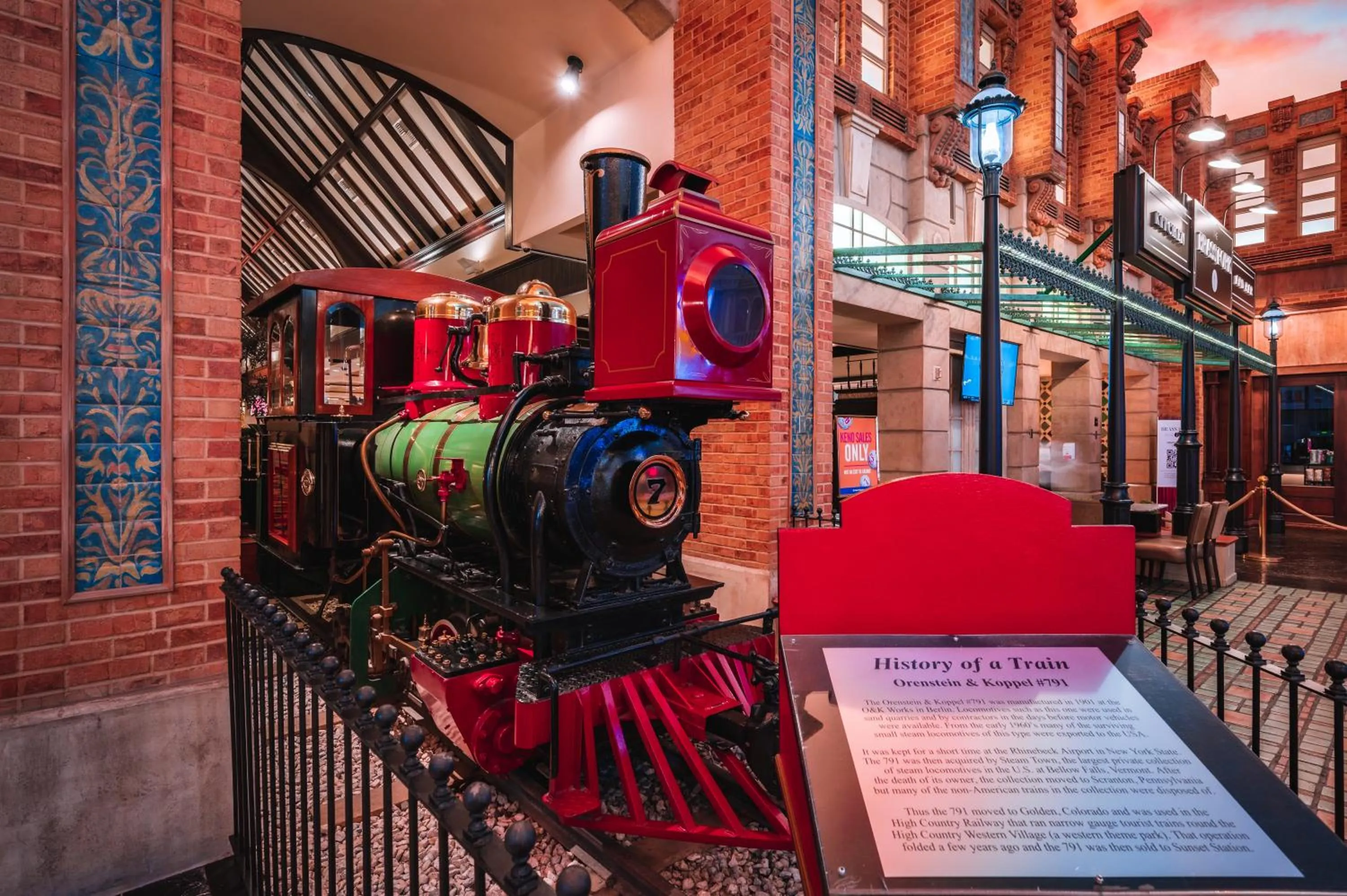 Decorative detail in Sunset Station Hotel & Casino