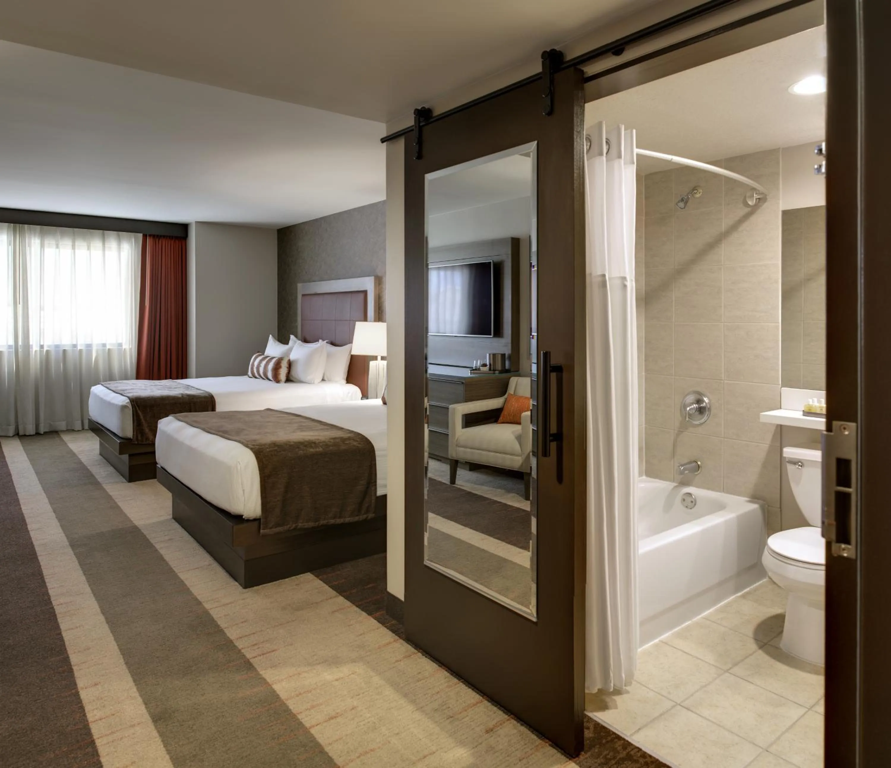 Bed in Santa Fe Station Hotel & Casino