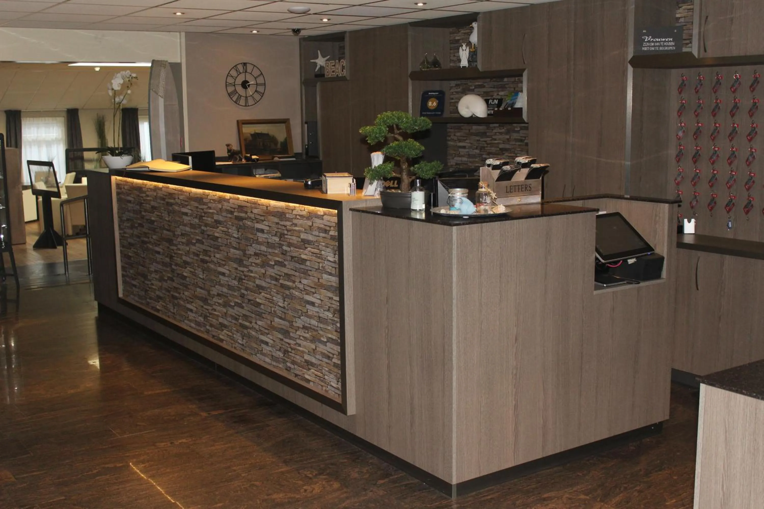 Lobby or reception in Hotel Restaurant 't Klokje