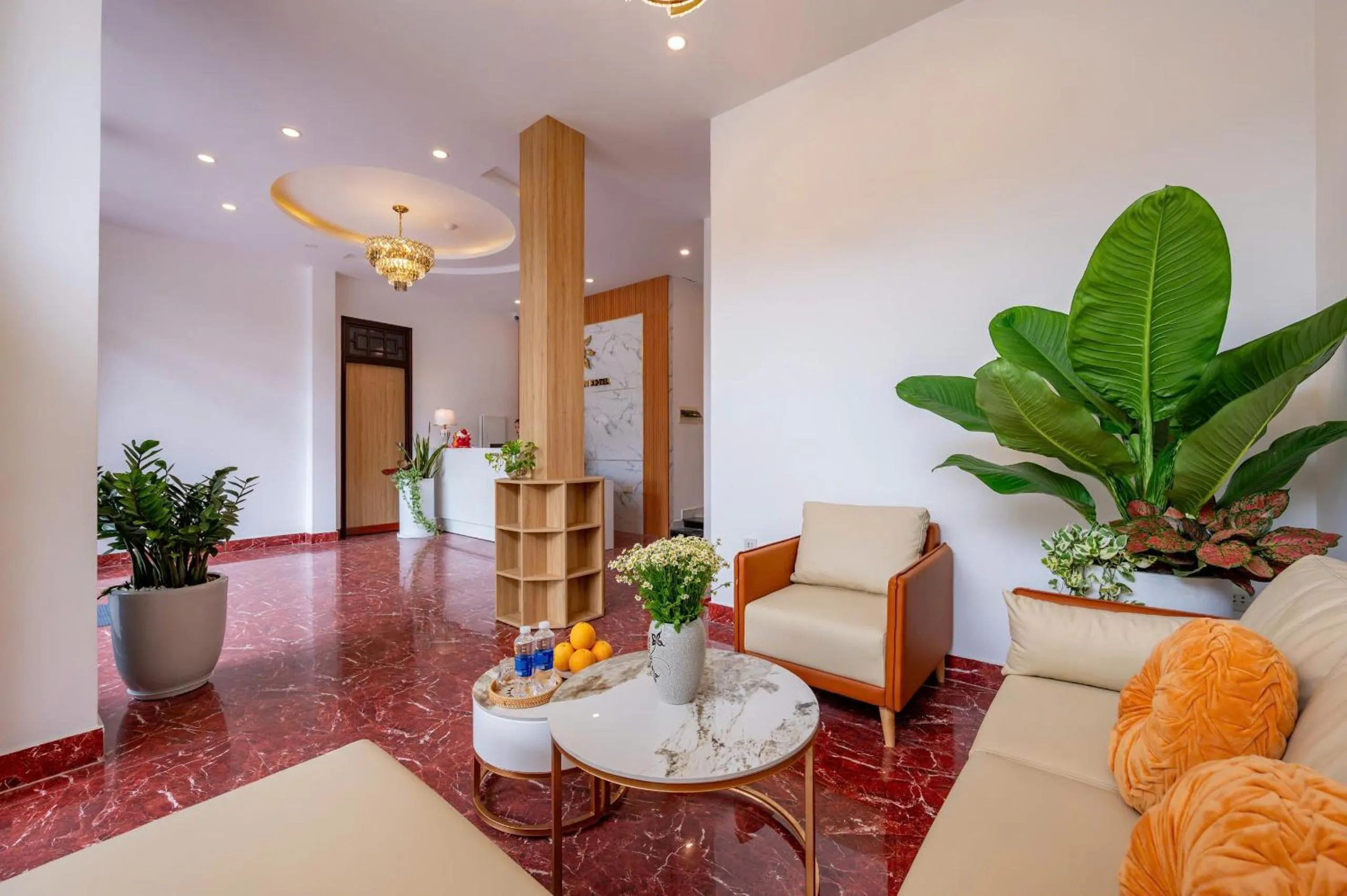 Lobby or reception in Golden Sun Hotel Hoi An