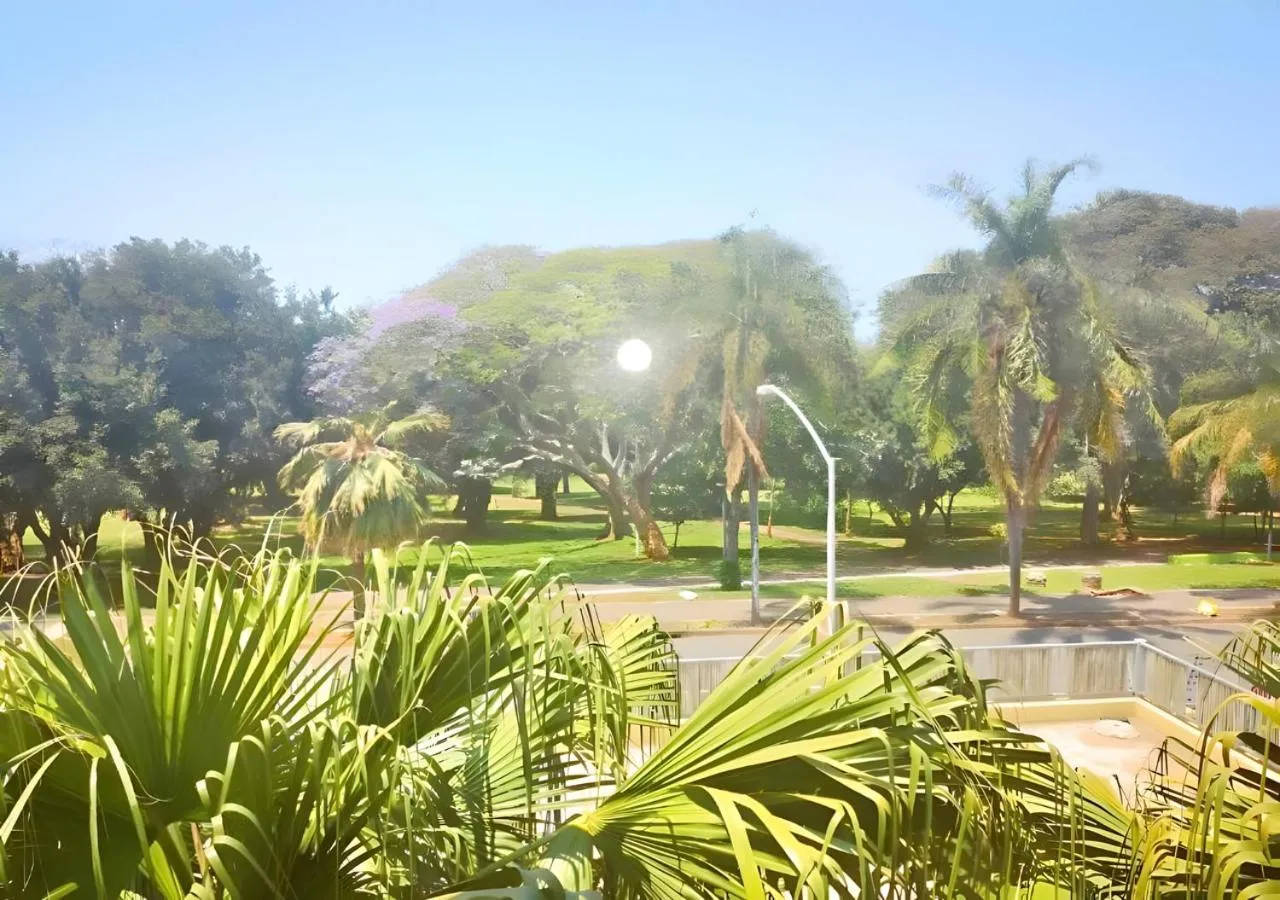 Garden view in Durban inn