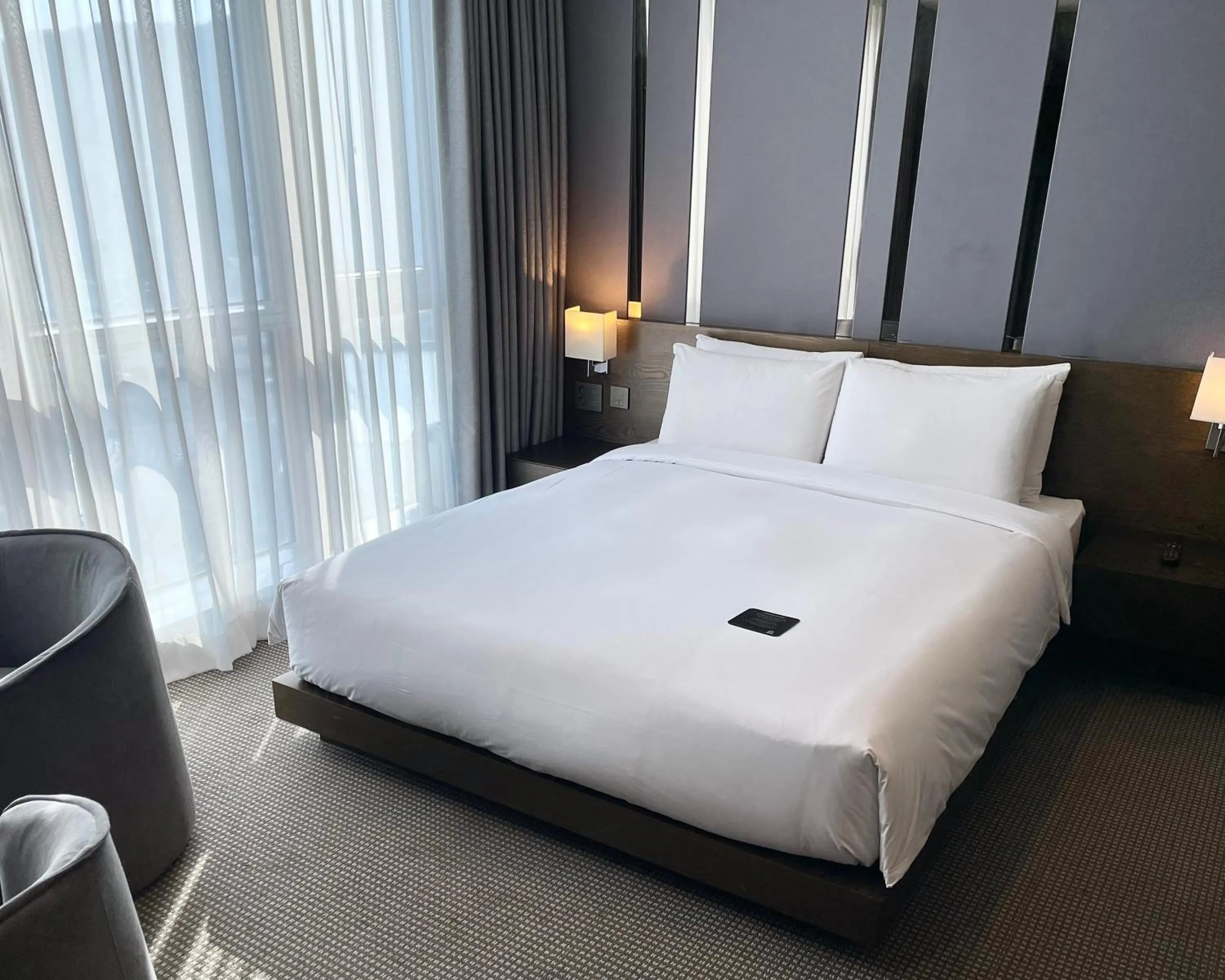 Photo of the whole room, Bed in Centum Business Hotel