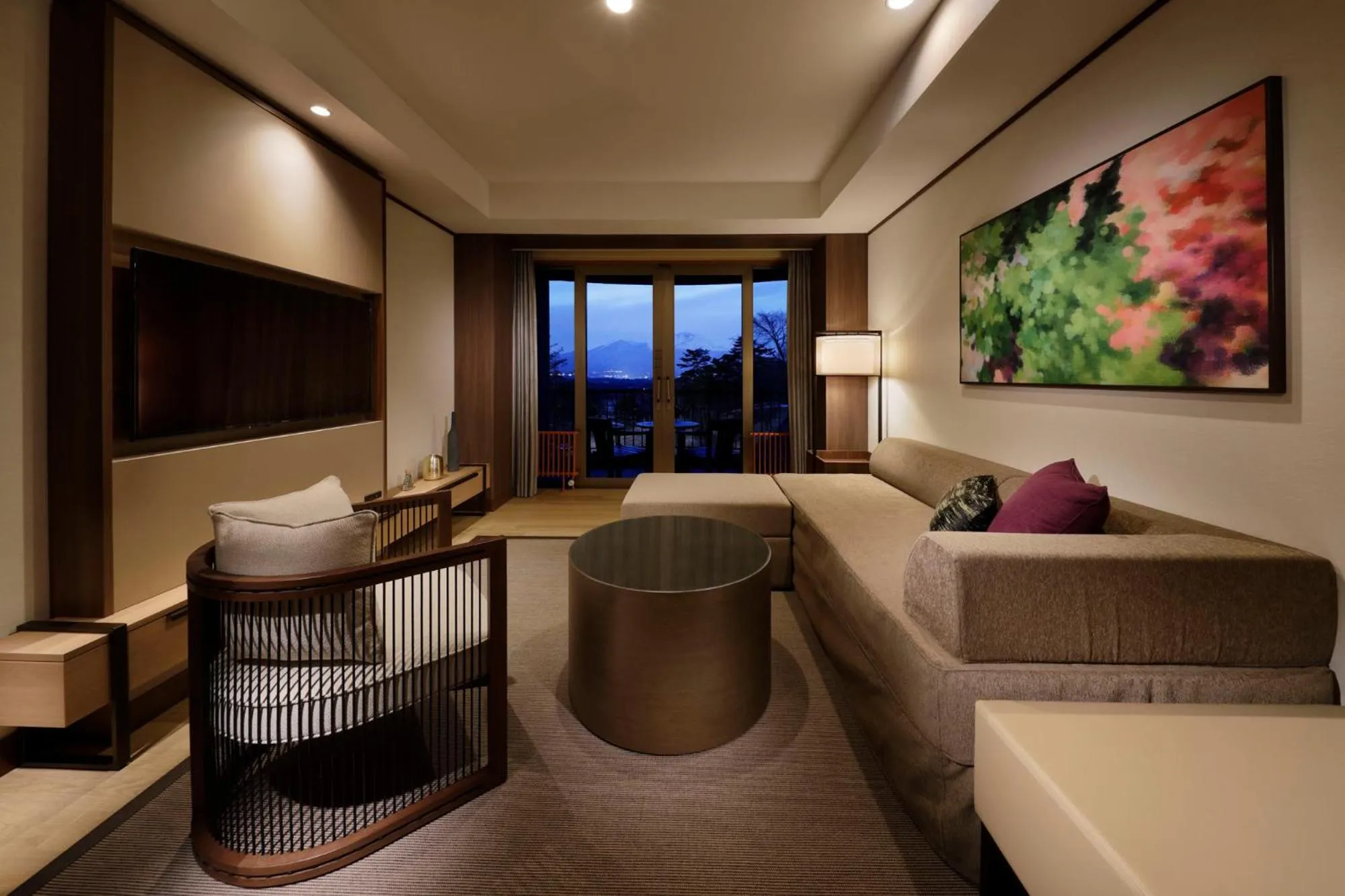 Living room in Karuizawa Asama Prince Hotel