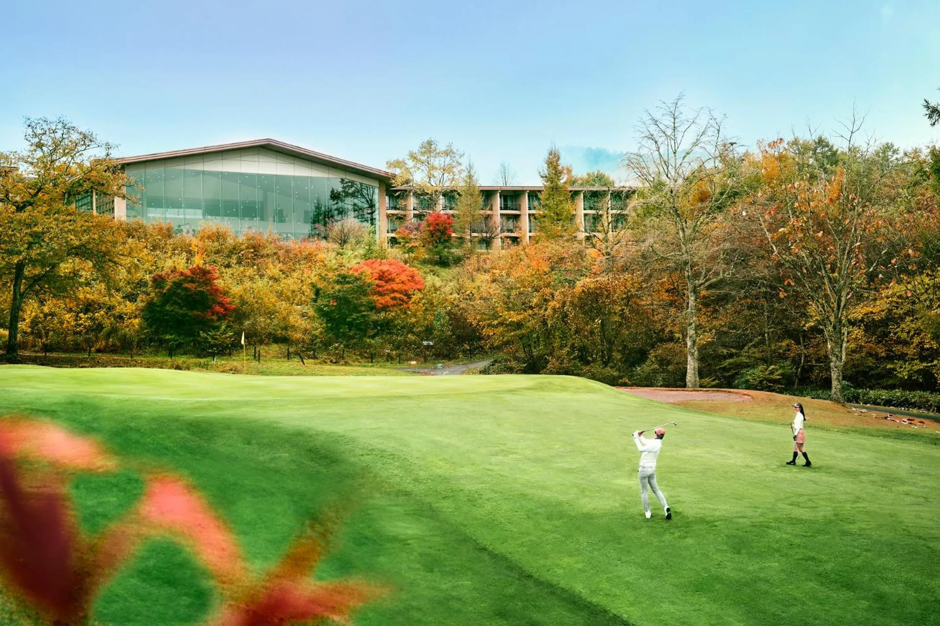 Golfcourse in Karuizawa Asama Prince Hotel