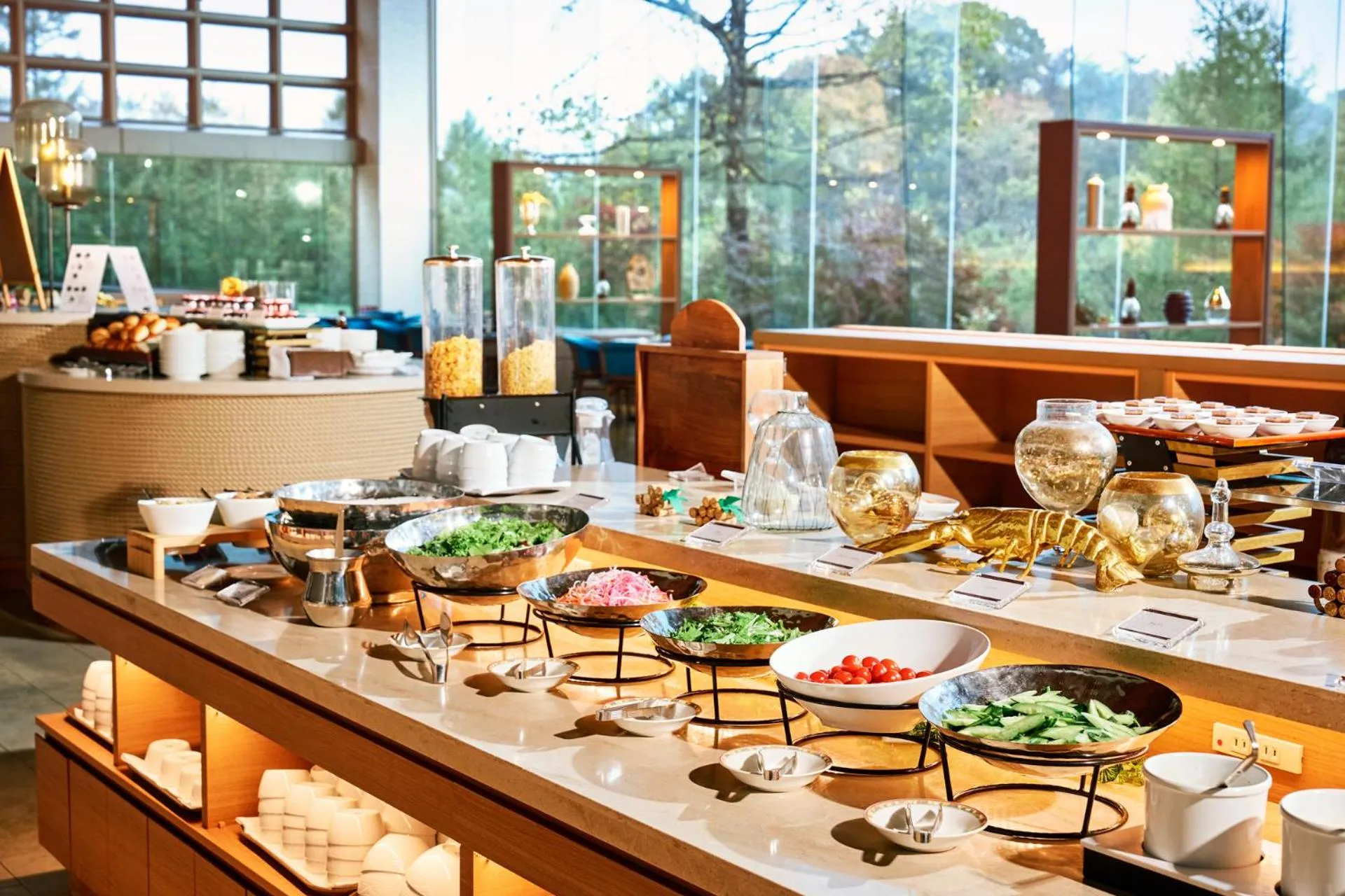 Buffet breakfast in Karuizawa Asama Prince Hotel