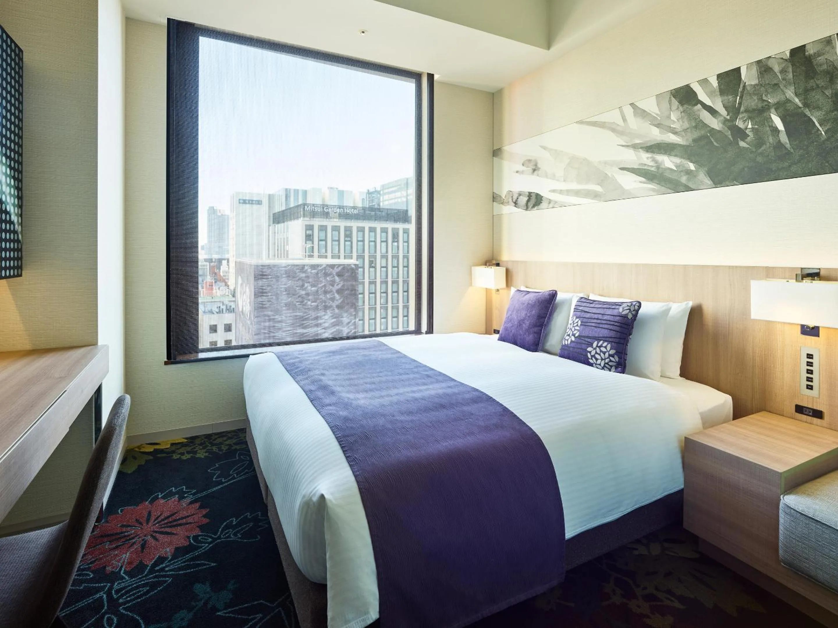 Photo of the whole room, Bed in Millennium Mitsui Garden Hotel Tokyo - Ginza