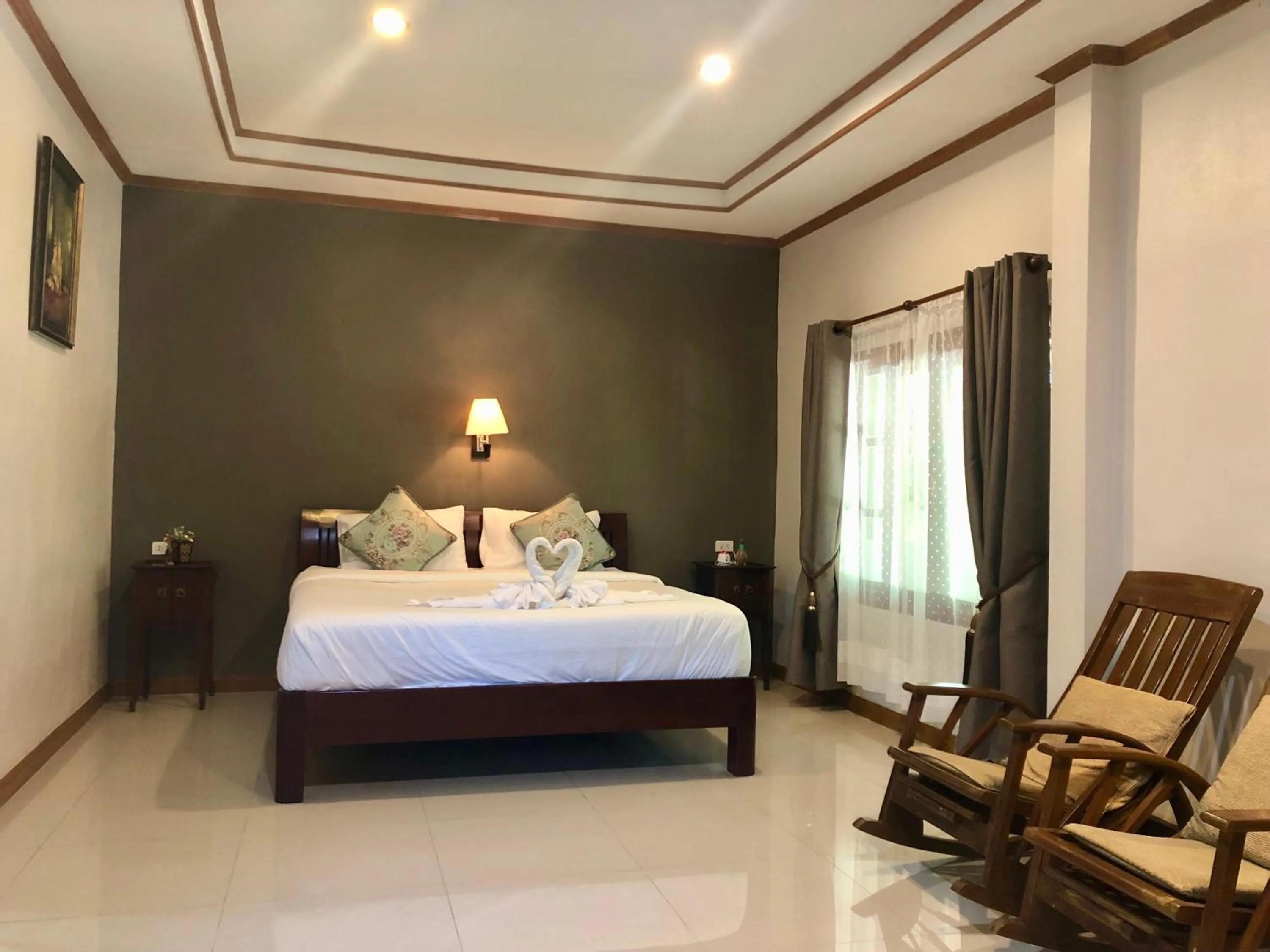 Bed in Lanta Wanida Resort