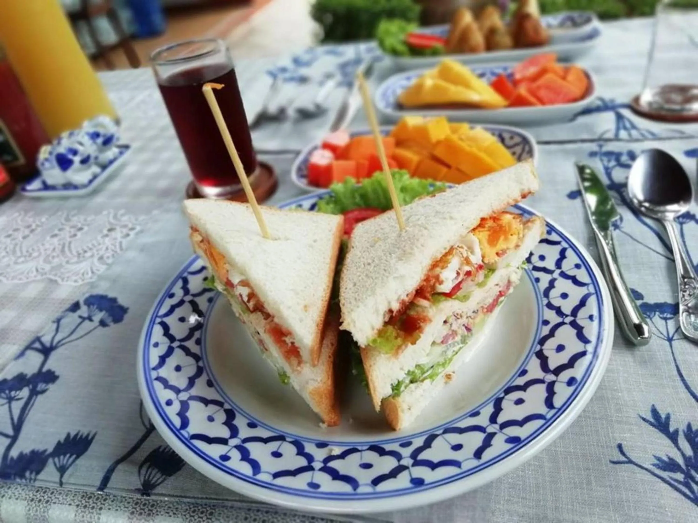 Breakfast in Lanta Wanida Resort