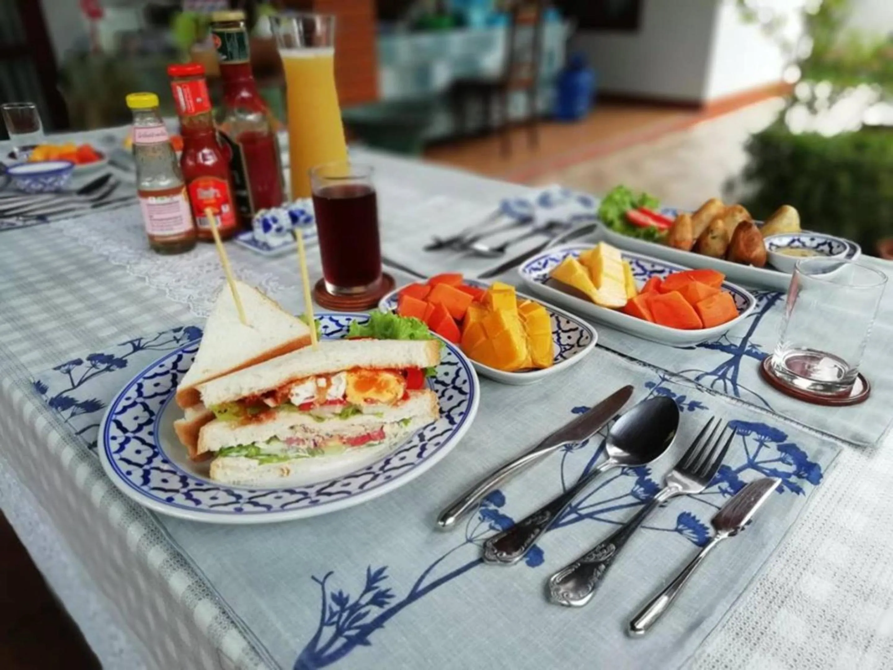 Breakfast in Lanta Wanida Resort