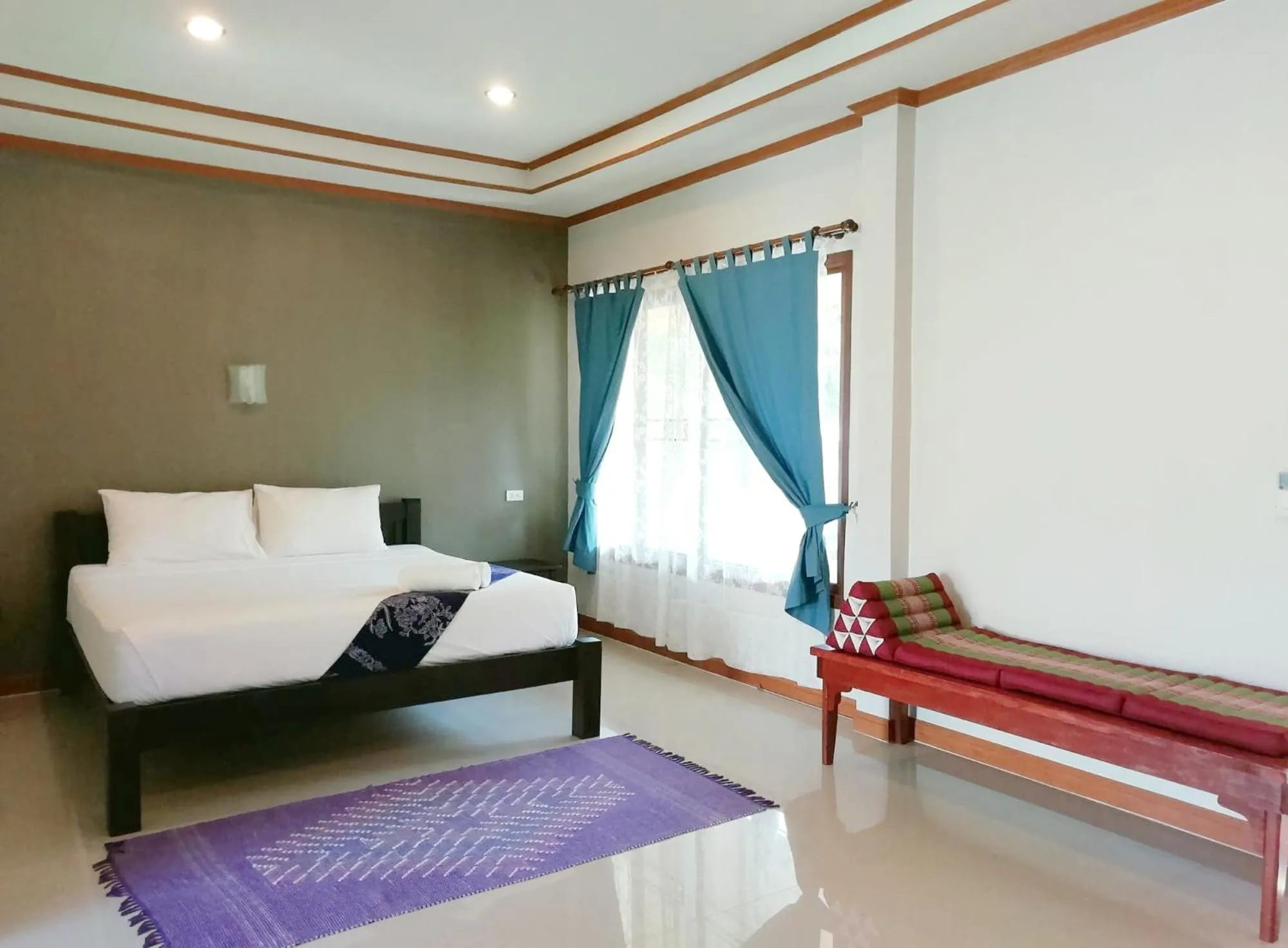 Bed in Lanta Wanida Resort