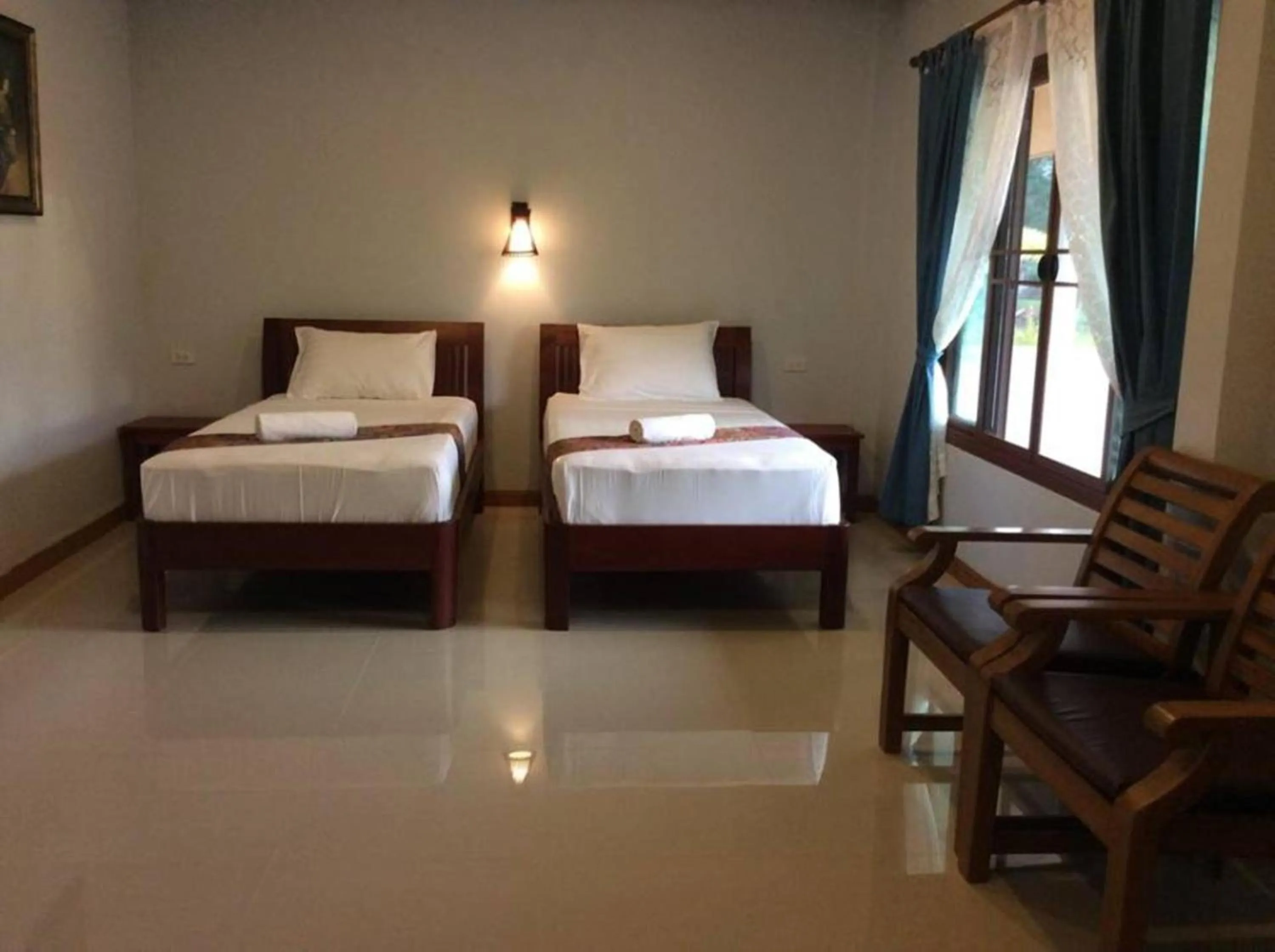 Bed in Lanta Wanida Resort