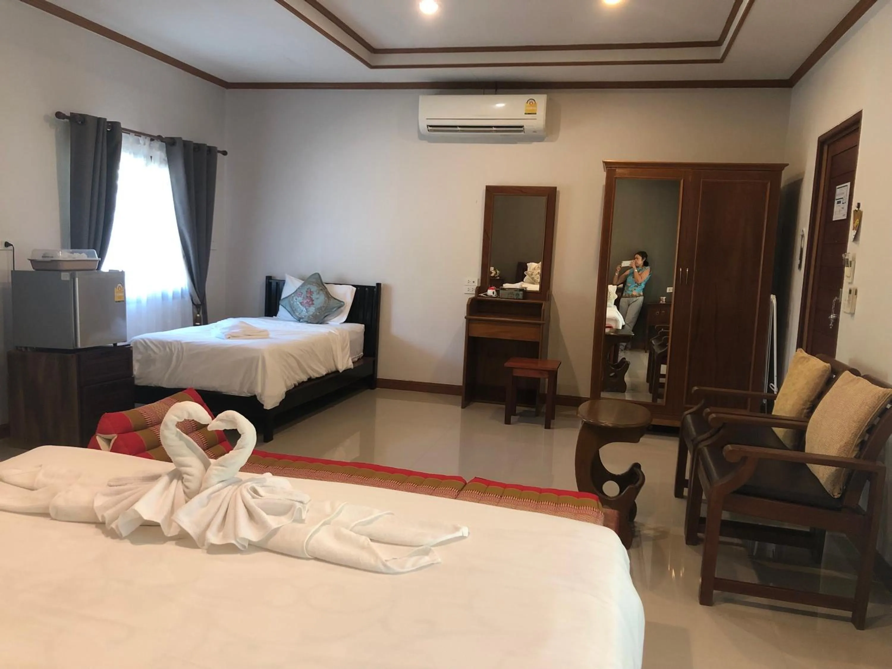 Bed in Lanta Wanida Resort