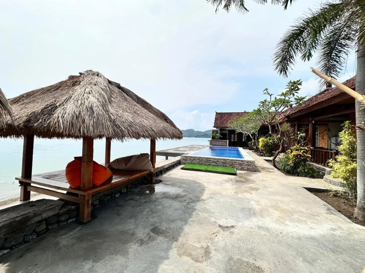 Natural landscape in Krisna Bungalows and Restaurant