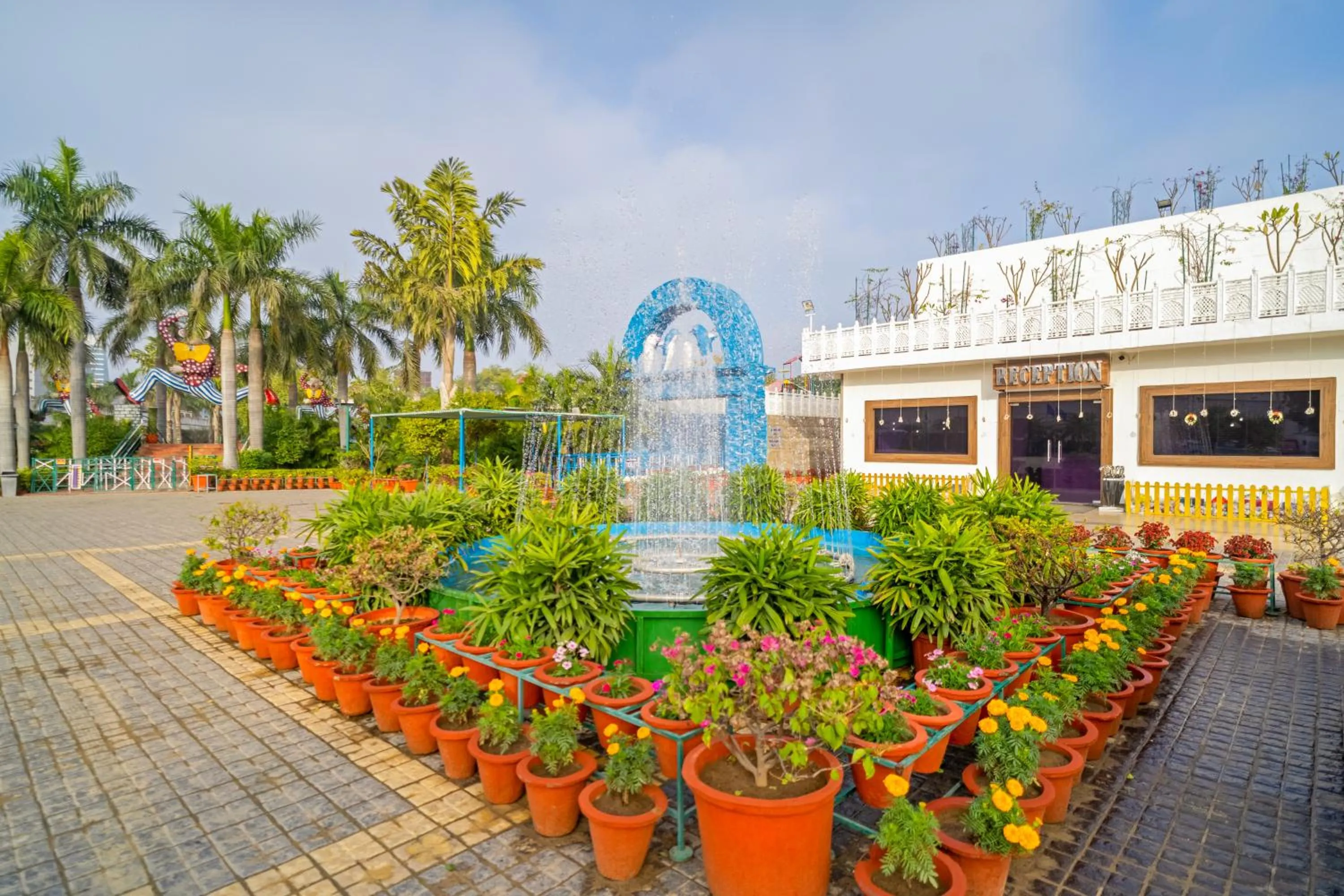 Garden in Aapno Ghar Resort & Amusement Park