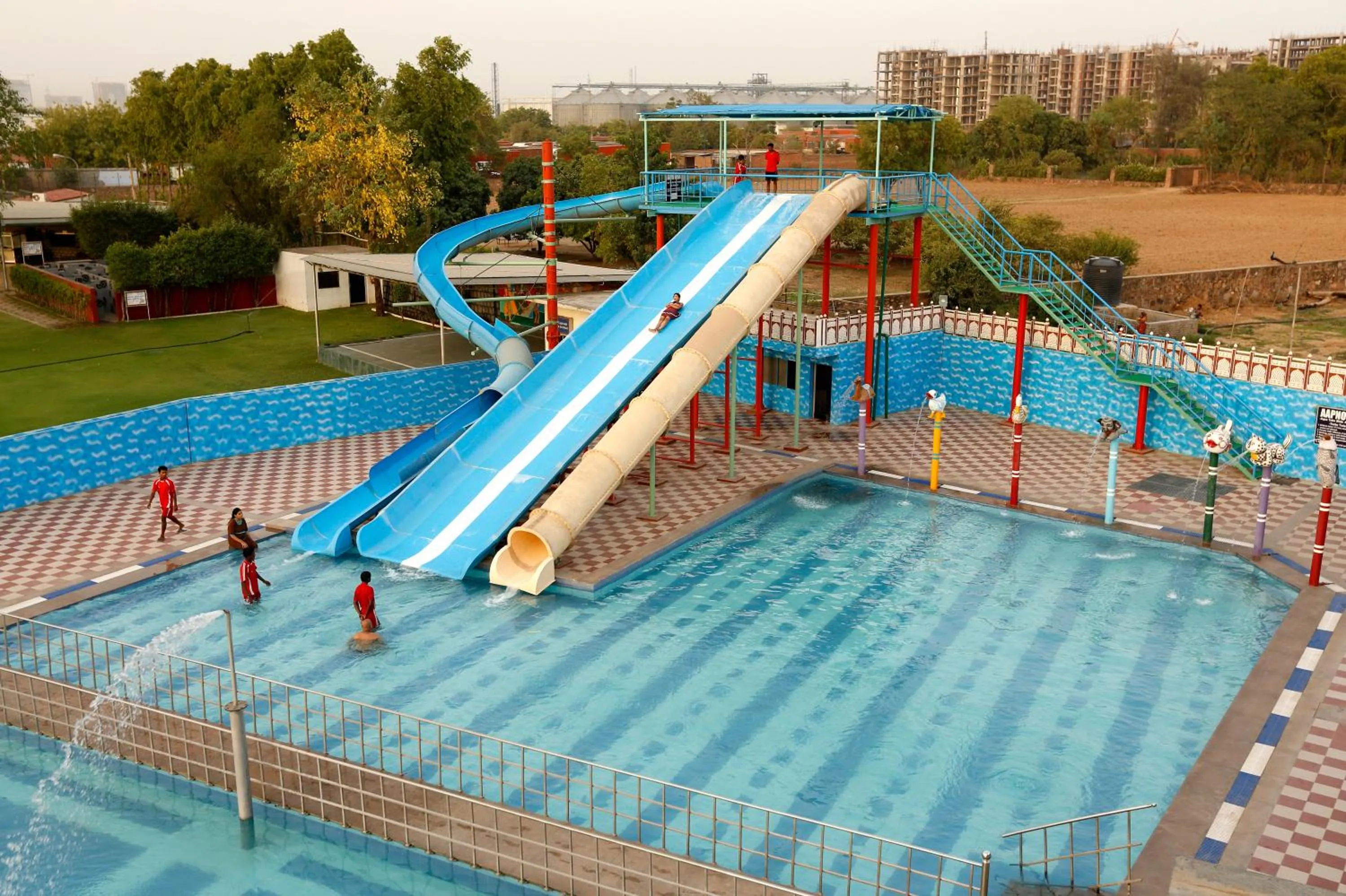 Aqua park in Aapno Ghar Resort & Amusement Park