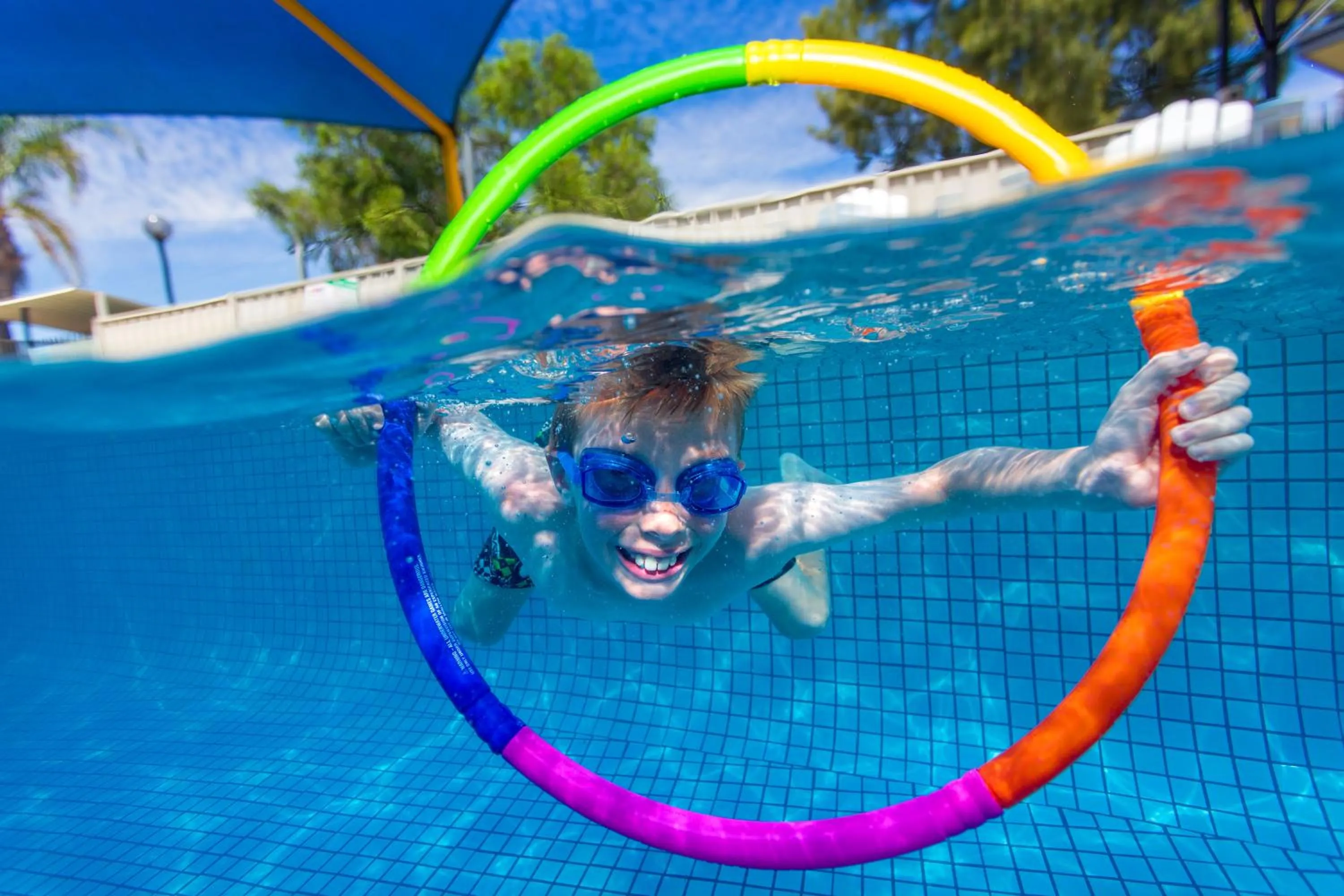 Swimming pool in BIG4 Shepparton Park Lane Holiday Park