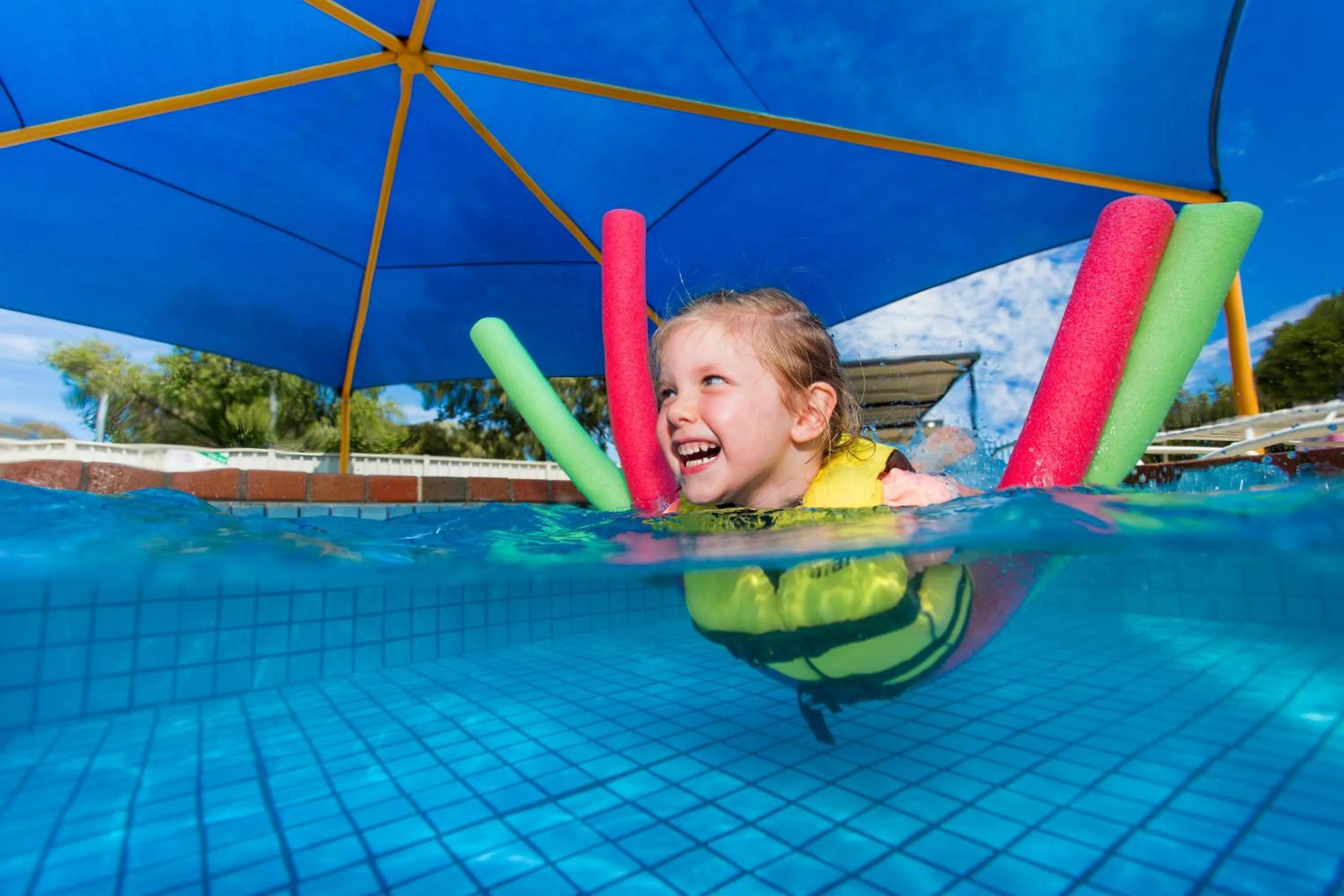 Swimming pool in BIG4 Shepparton Park Lane Holiday Park