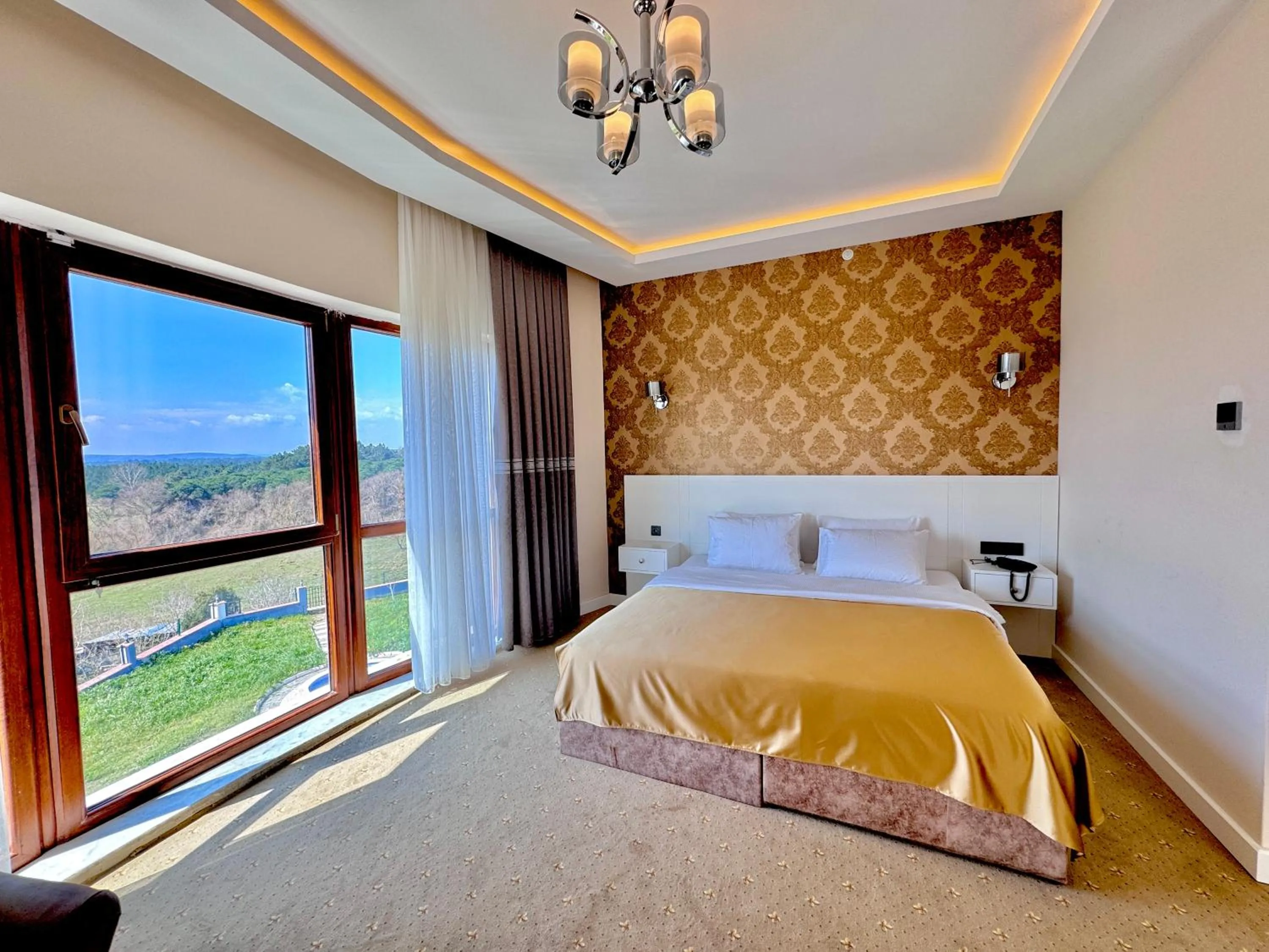 Bed in Green Roof Boutique Hotel & SPA Istanbul Airport