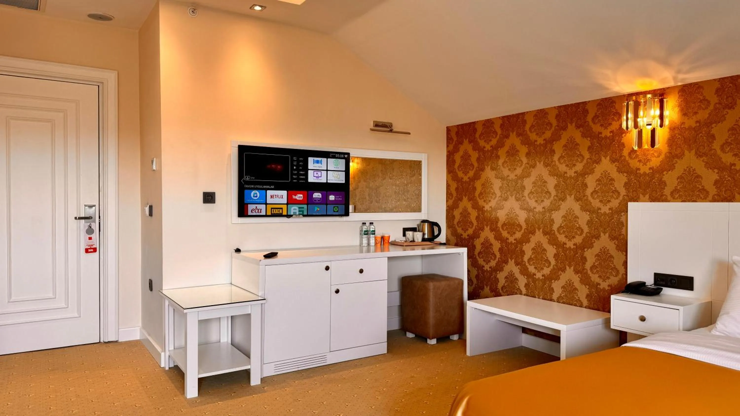 Bed in Green Roof Boutique Hotel & SPA Istanbul Airport