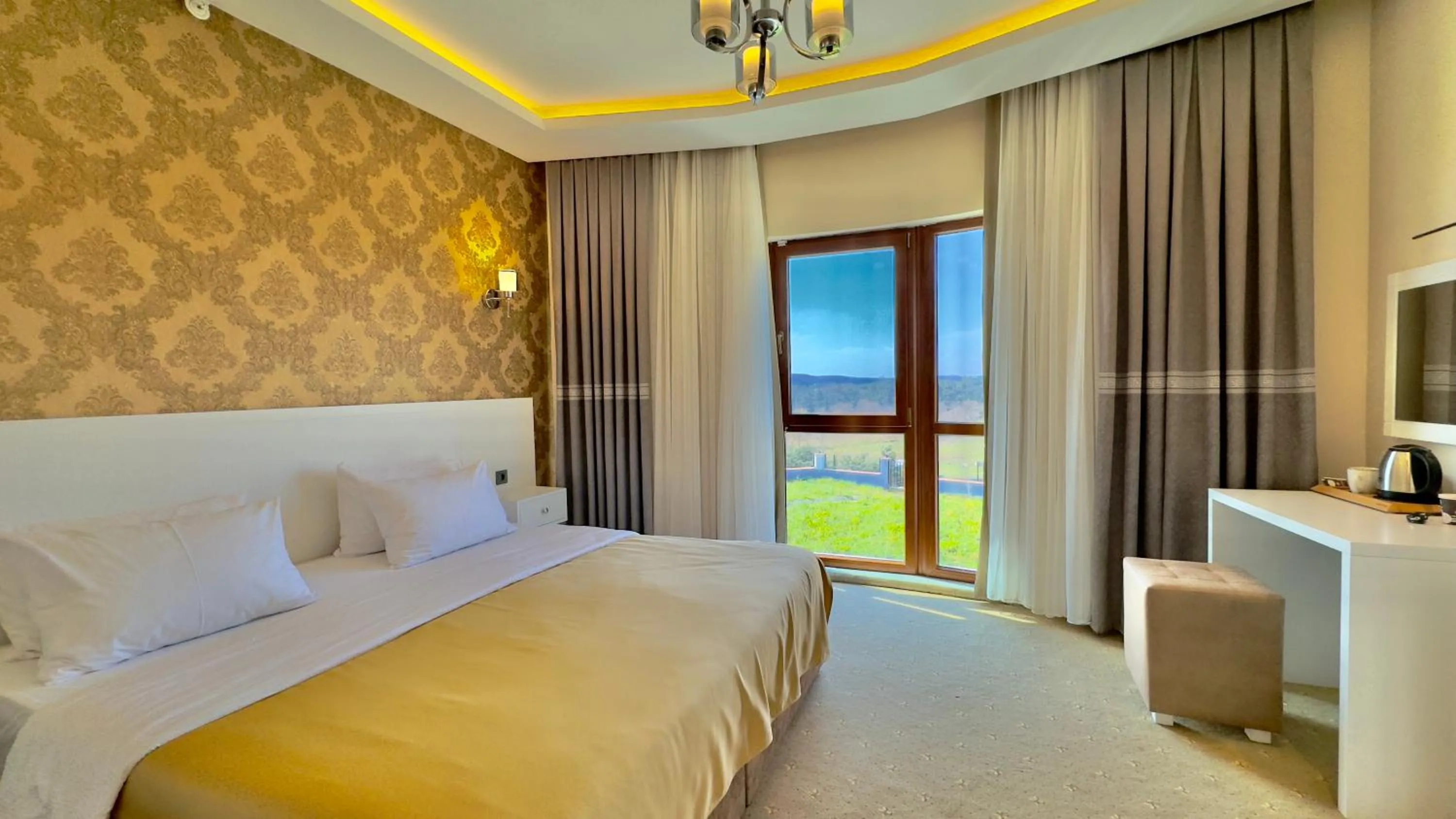 Bed in Green Roof Boutique Hotel & SPA Istanbul Airport