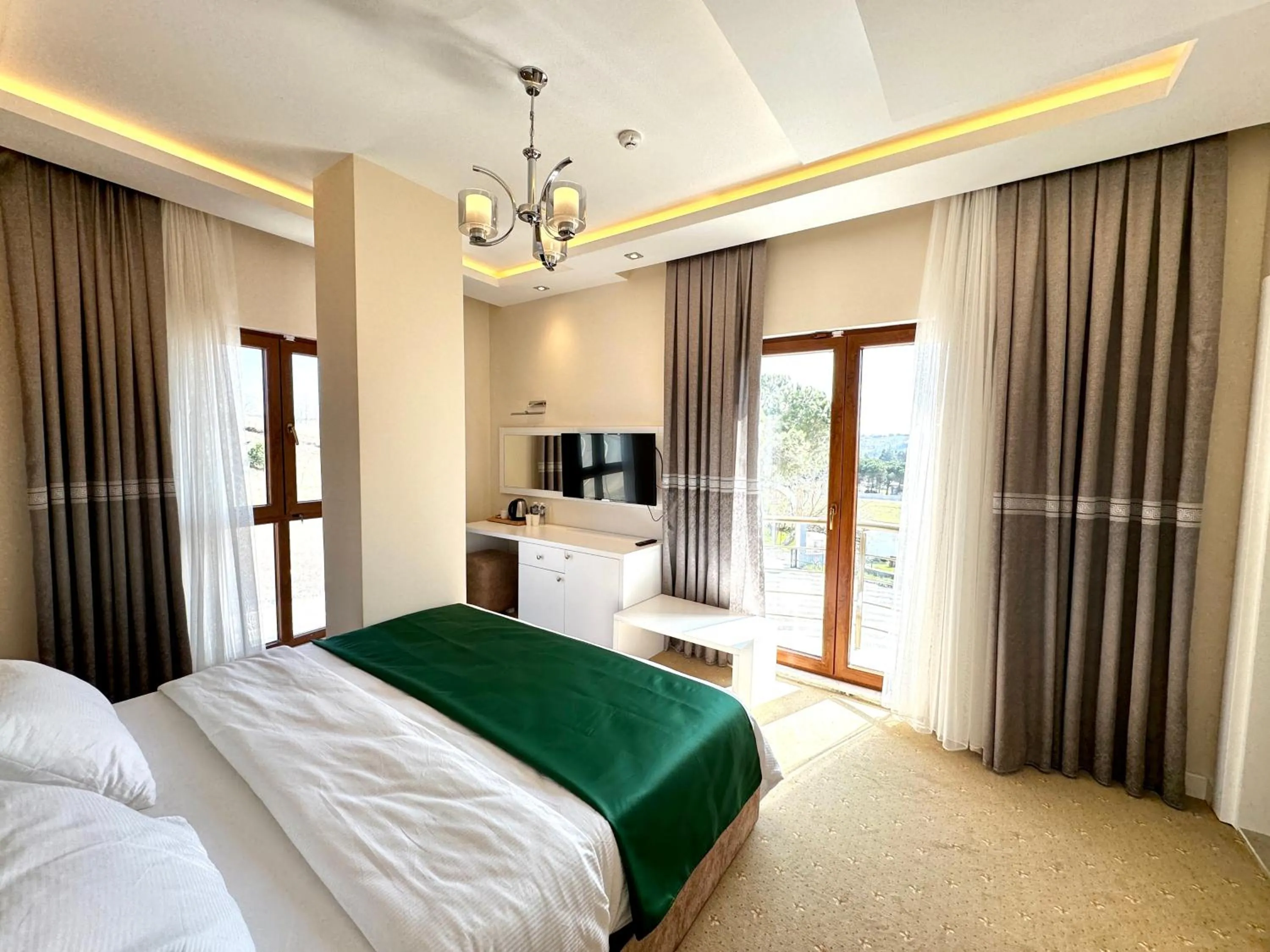 Bed in Green Roof Boutique Hotel & SPA Istanbul Airport