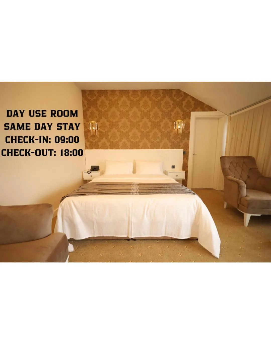 Photo of the whole room, Bed in Green Roof Boutique Hotel & SPA Istanbul Airport