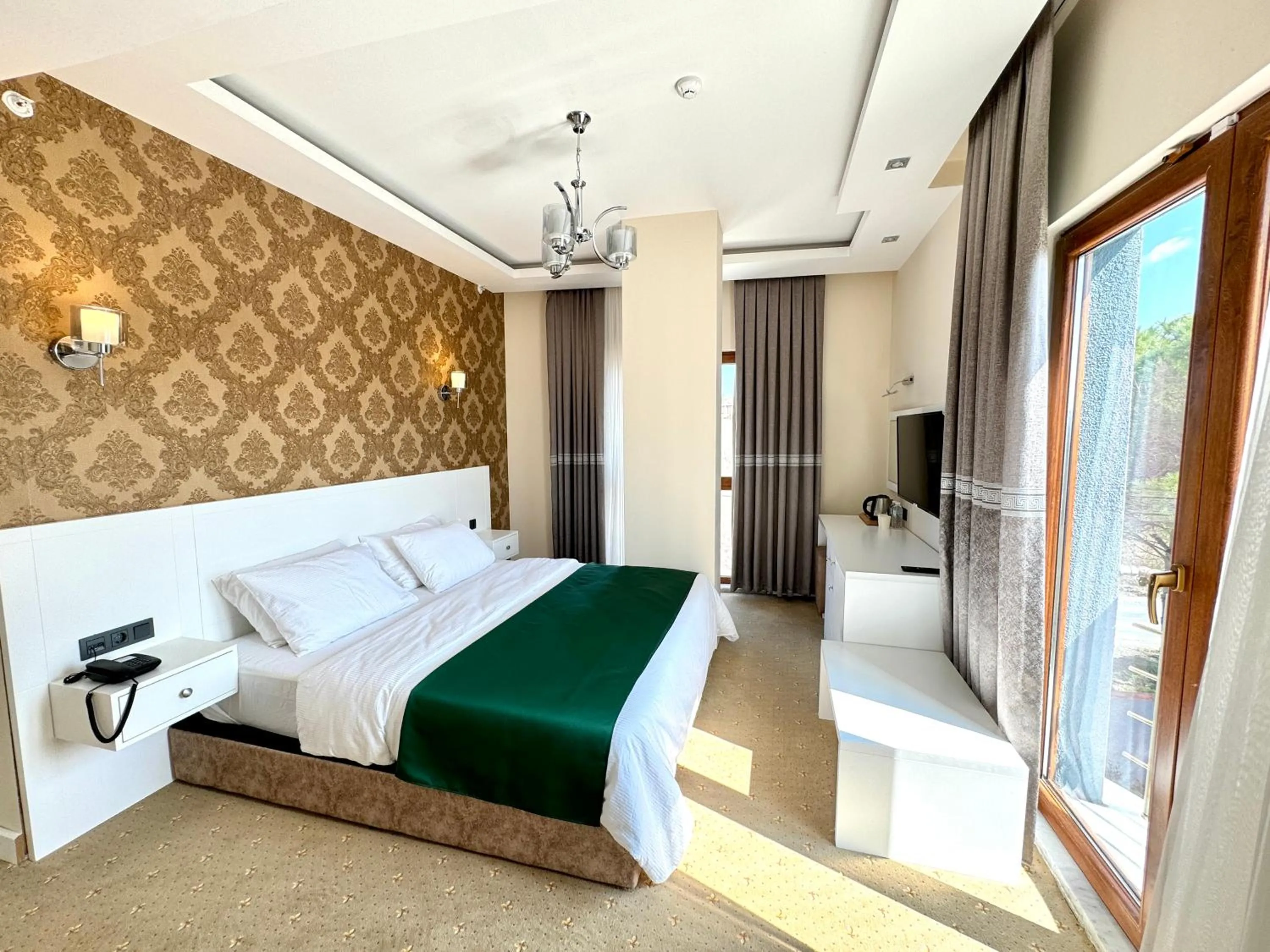 Bed in Green Roof Boutique Hotel & SPA Istanbul Airport