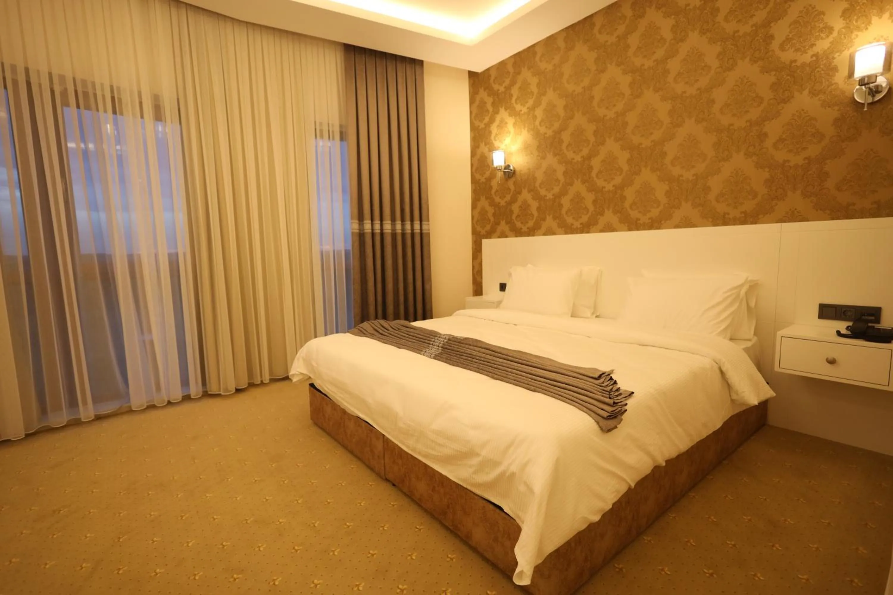 Bed in Green Roof Boutique Hotel & SPA Istanbul Airport