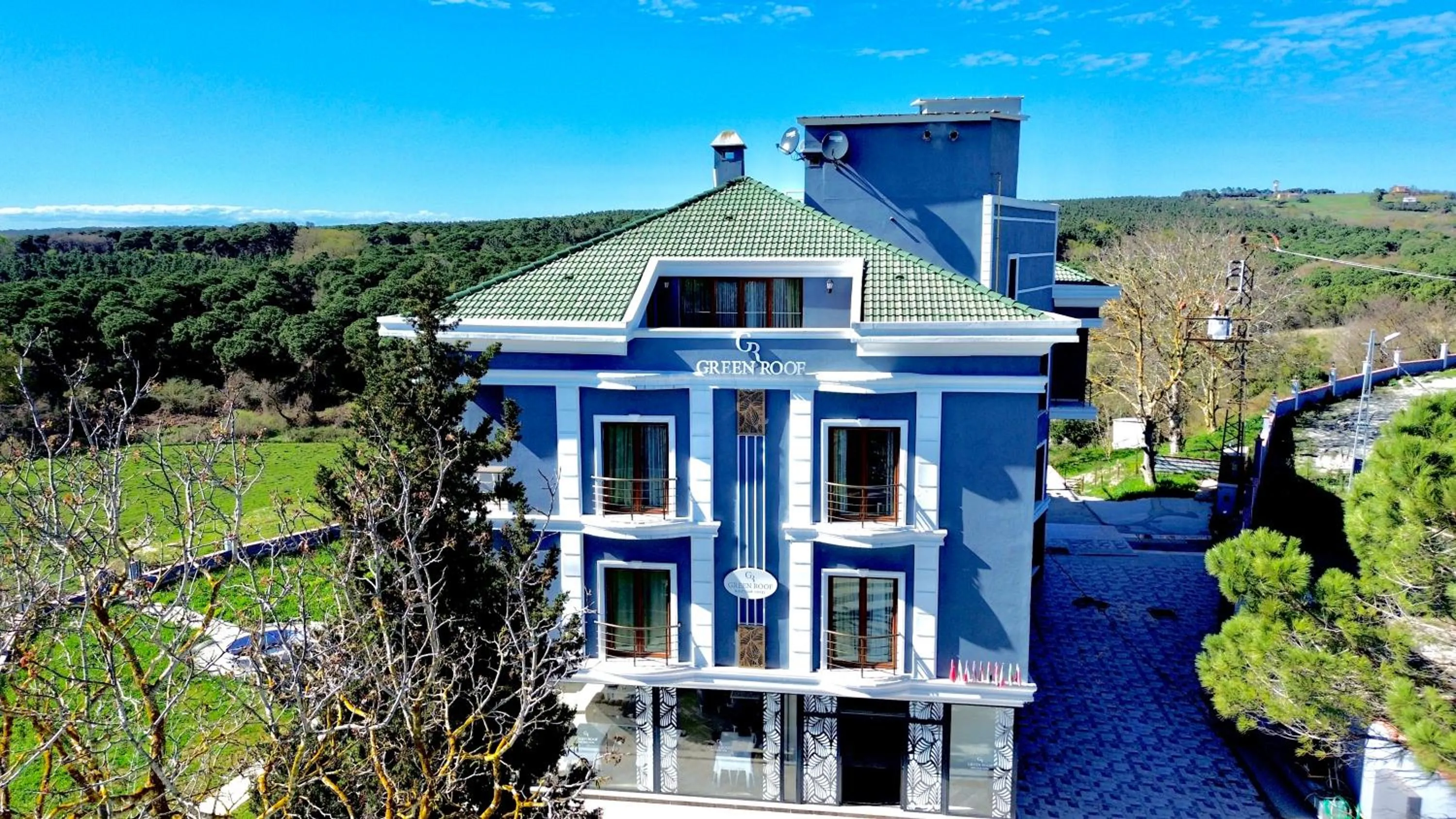Property building in Green Roof Boutique Hotel & SPA Istanbul Airport