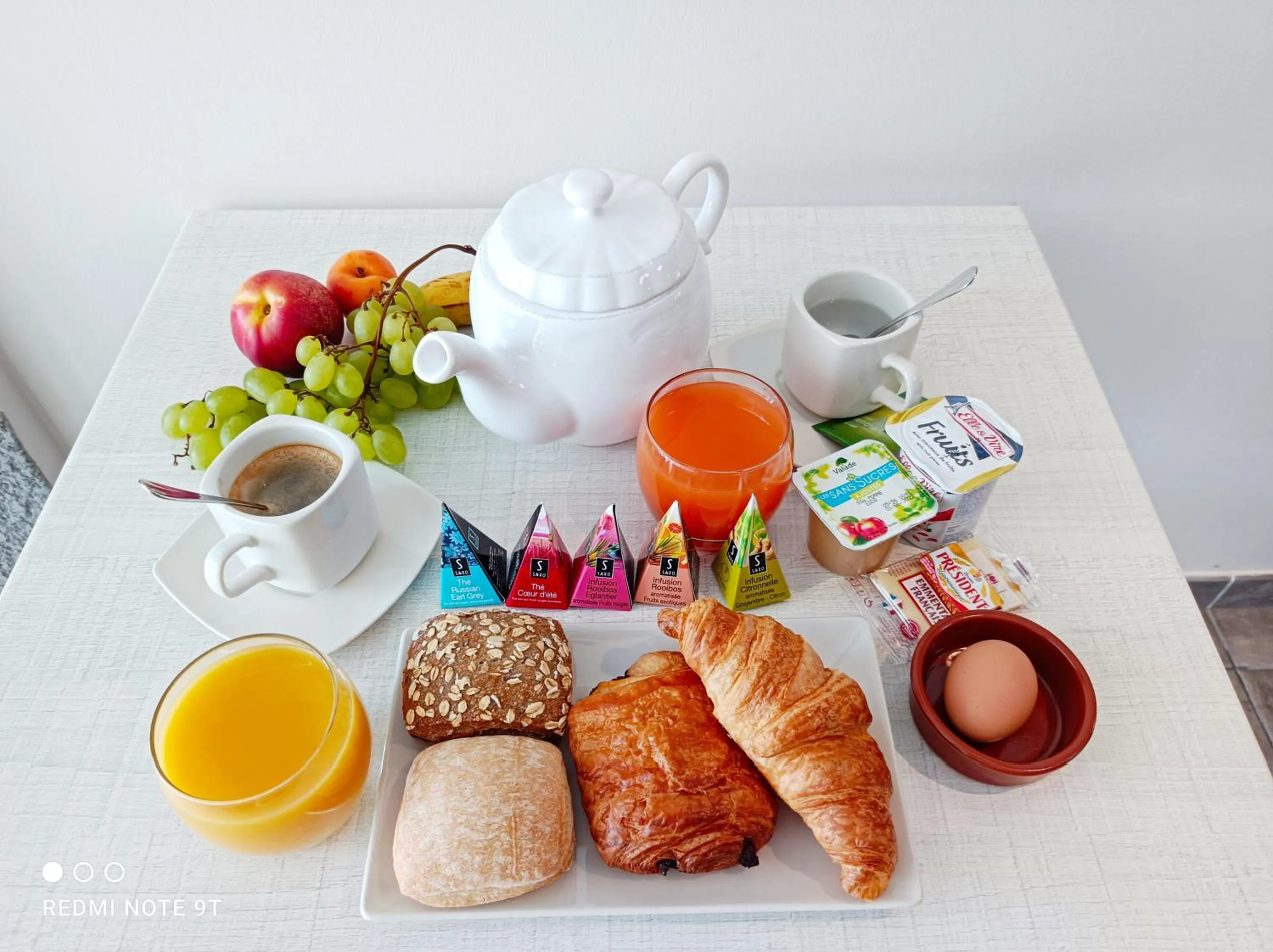 Food and drinks in Hotel Le Majestic Canet plage