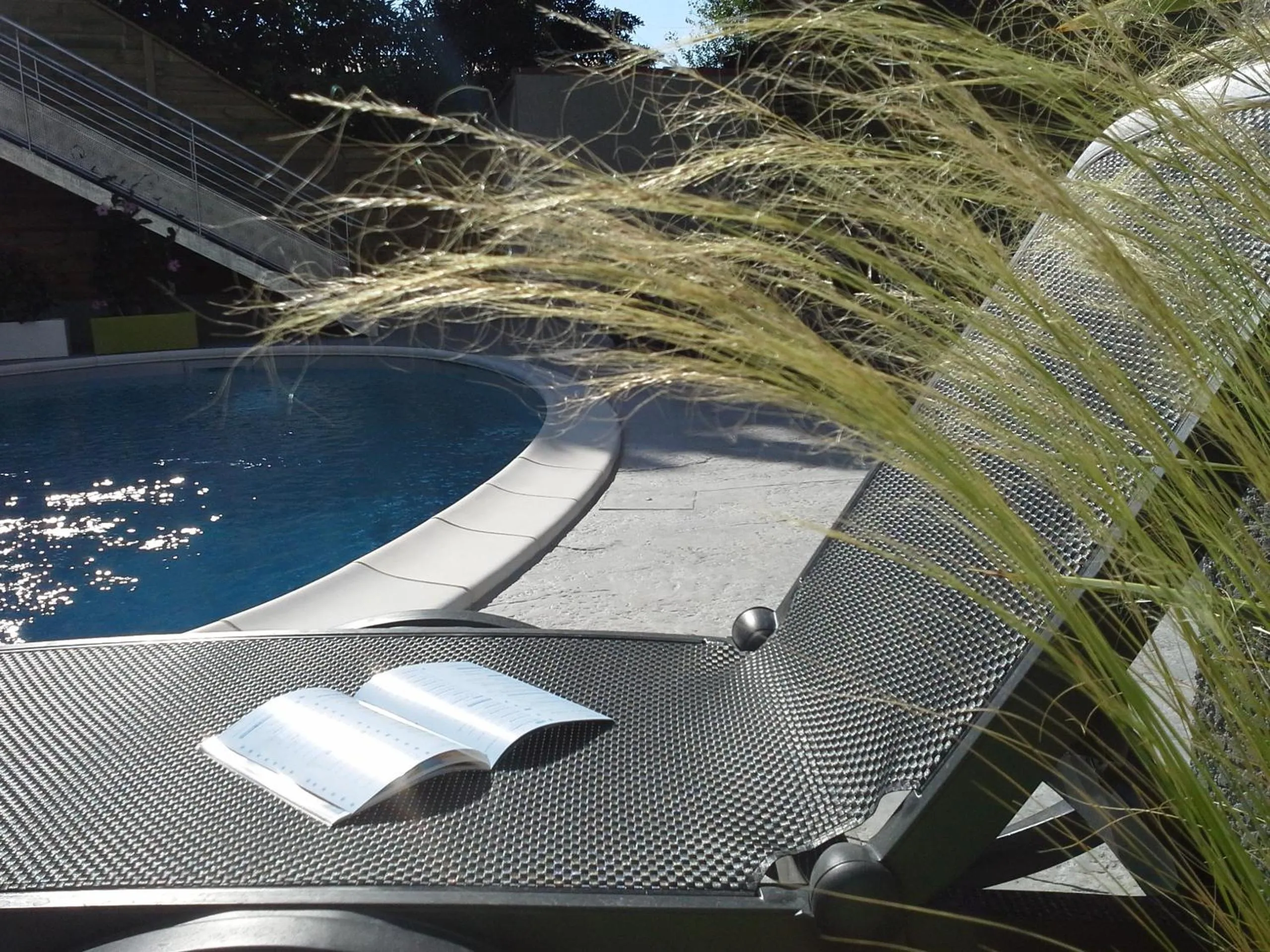 Swimming pool in Hotel Le Majestic Canet plage