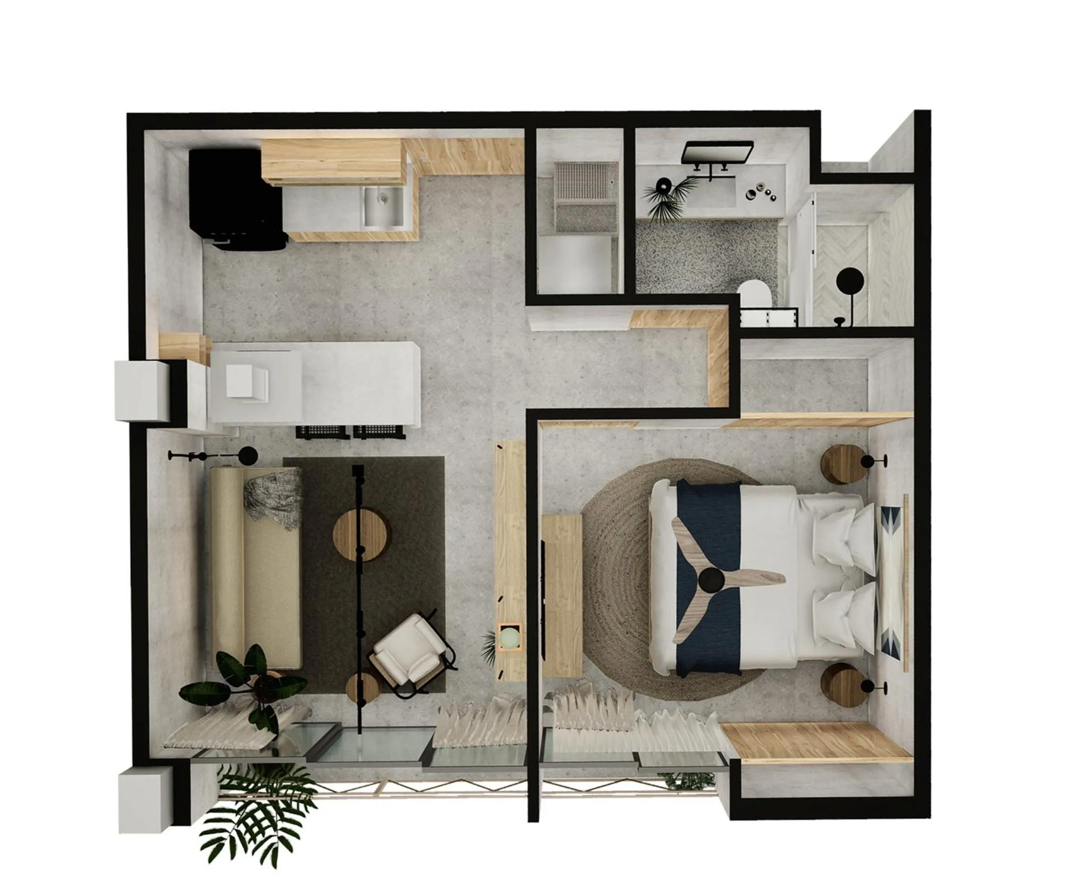 Floor plan in Maramara Centro