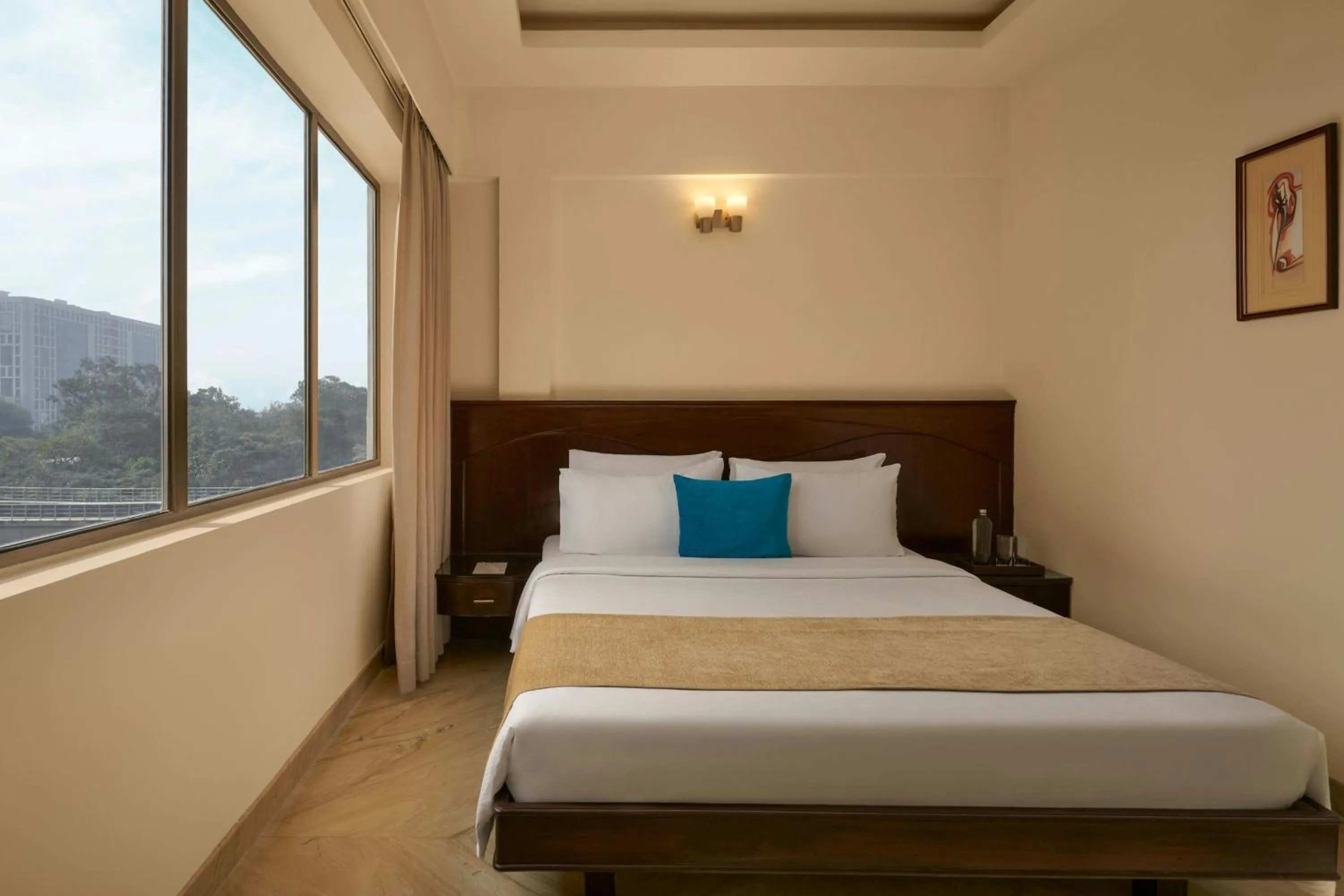 Bedroom, Bed in The Fern Residency Bengaluru, Yeshwanthpur, Series by Marriott