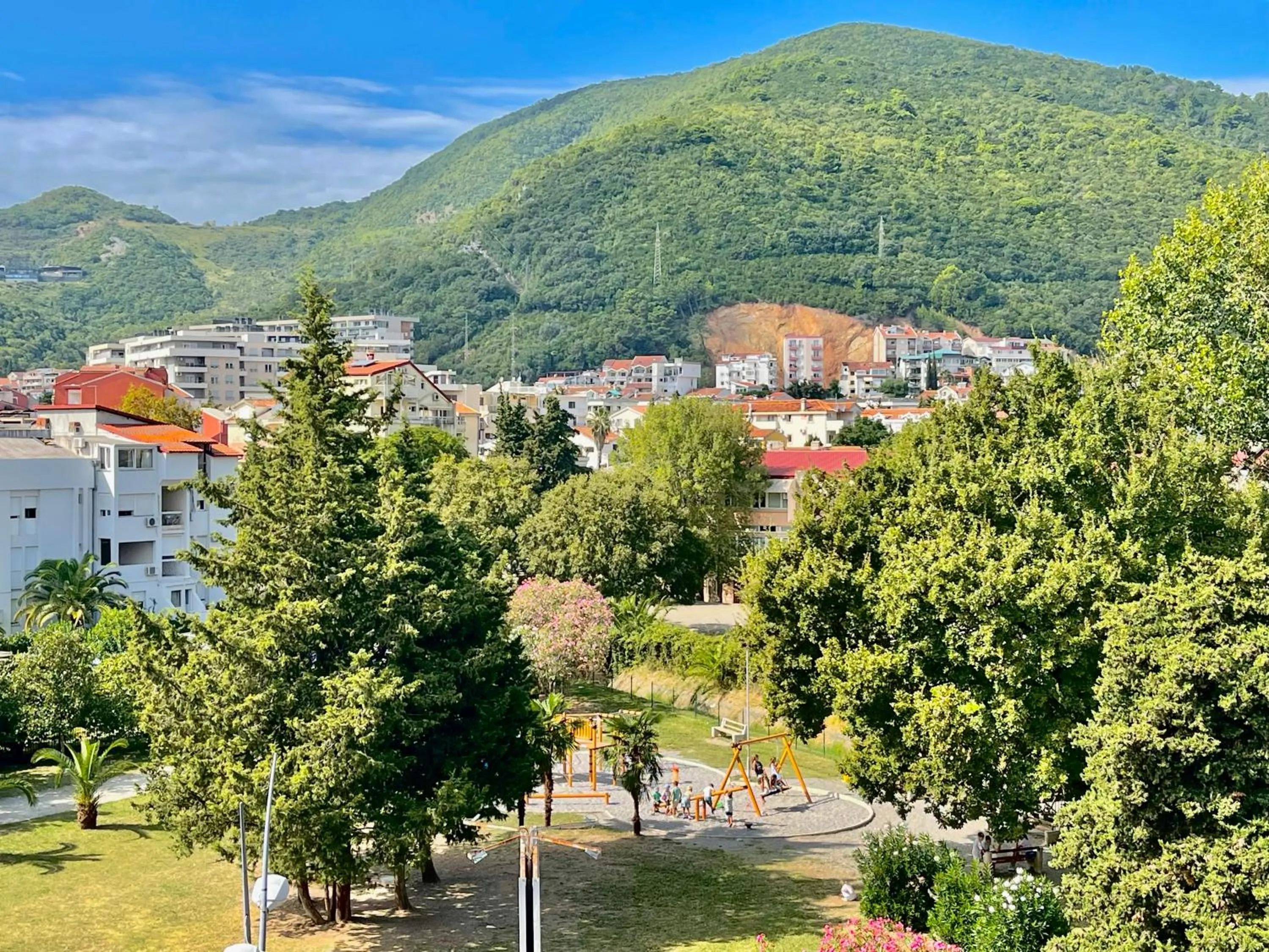 Natural landscape in Comfort Apartments Pasha