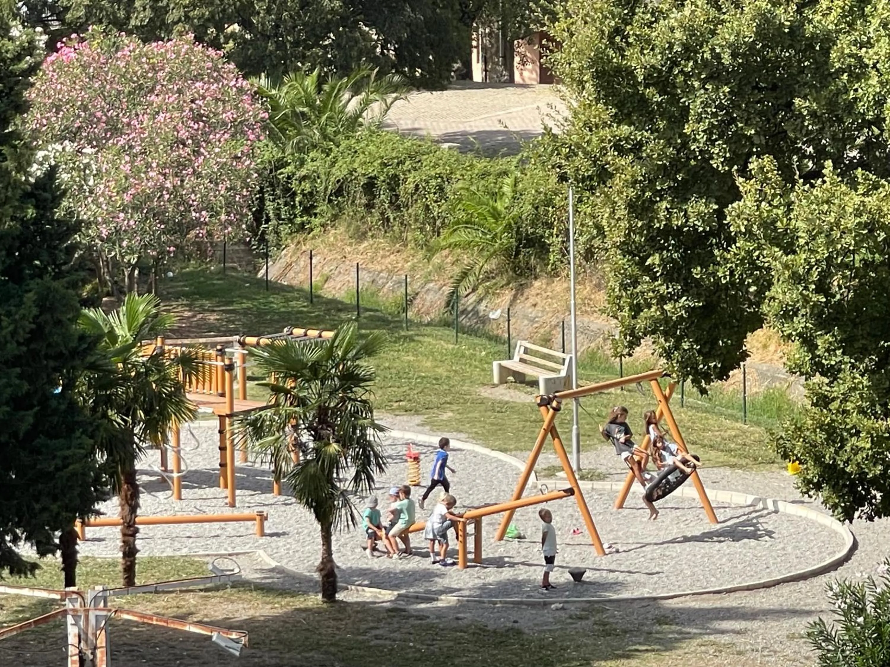 Children play ground in Comfort Apartments Pasha