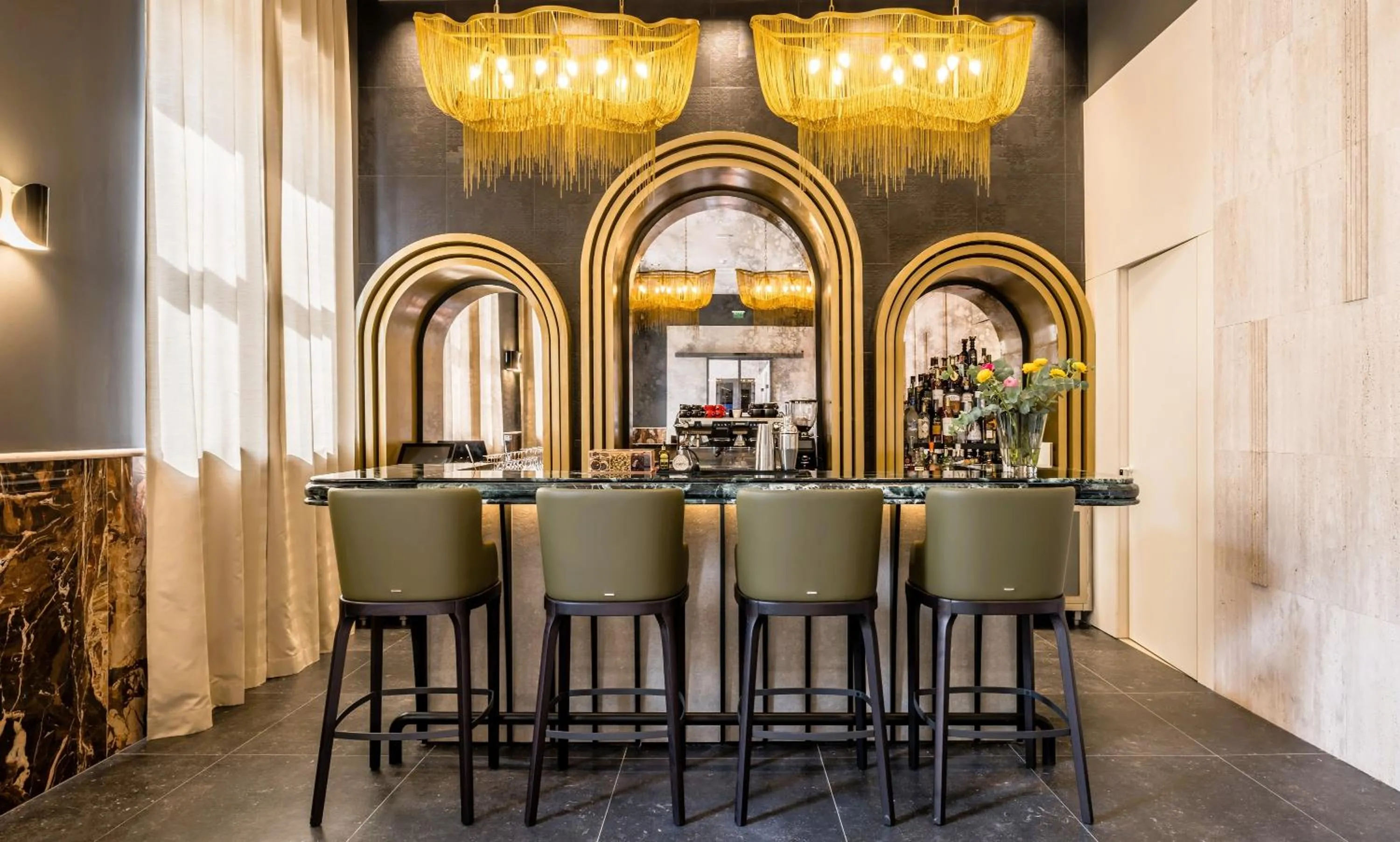 Lounge or bar in Cornaro Hotel